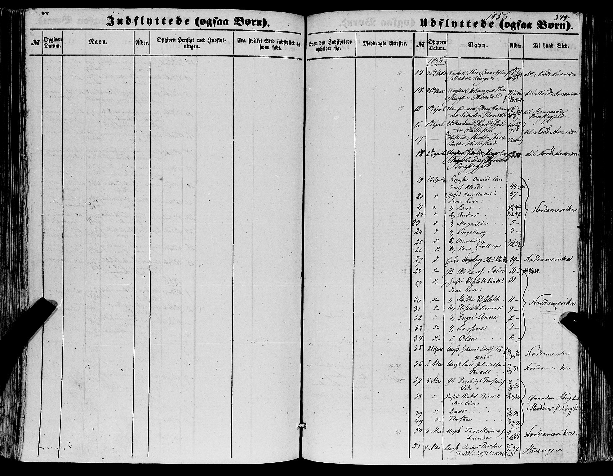 Fjelberg sokneprestembete, SAB/A-75201/H/Haa: Parish register (official) no. A 7, 1851-1867, p. 349