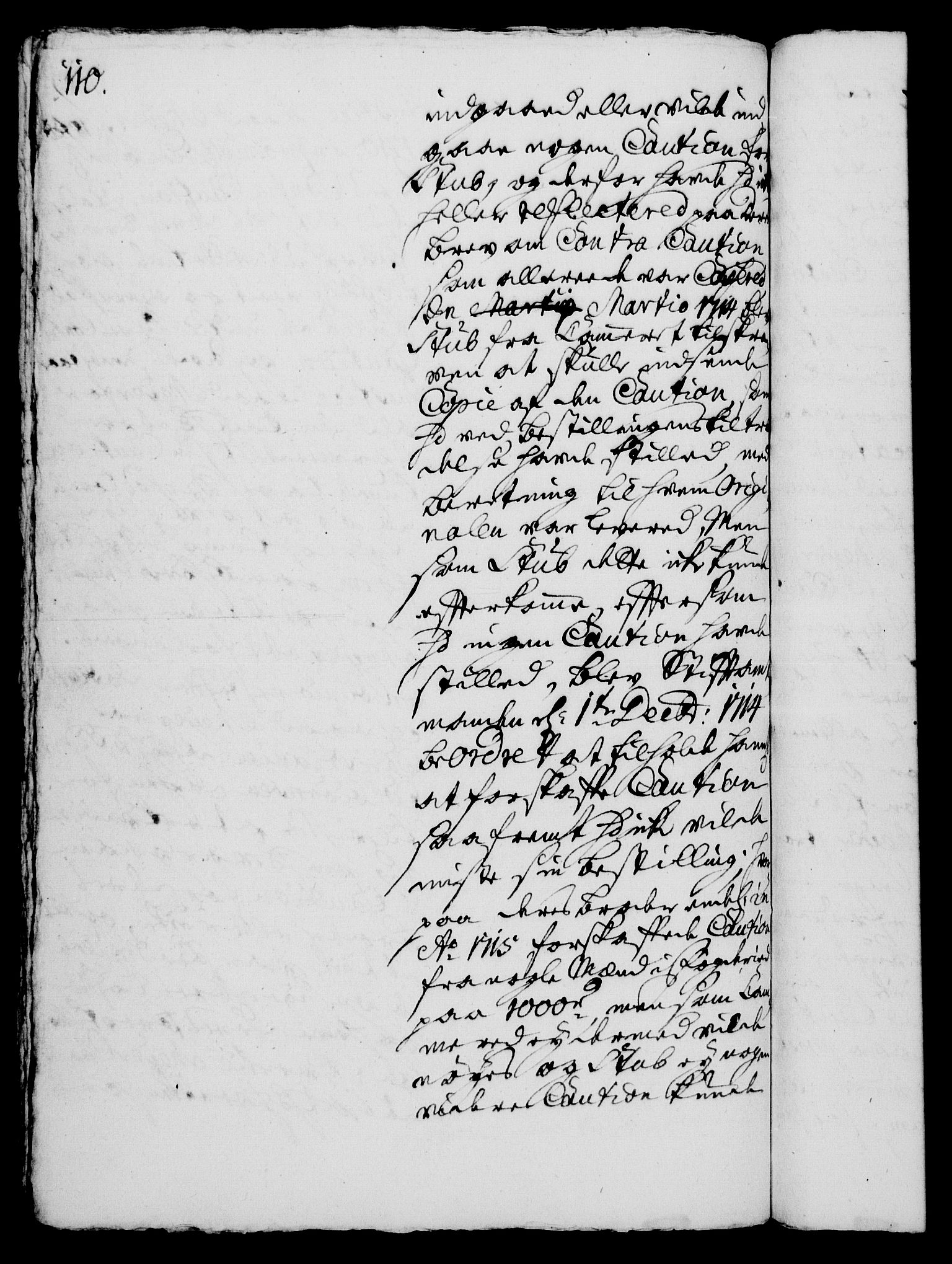 Rentekammeret, Kammerkanselliet, RA/EA-3111/G/Gh/Gha/L0003: Norsk ekstraktmemorialprotokoll, sak. 600-765 (merket RK 53.48), 1720-1721, p. 110