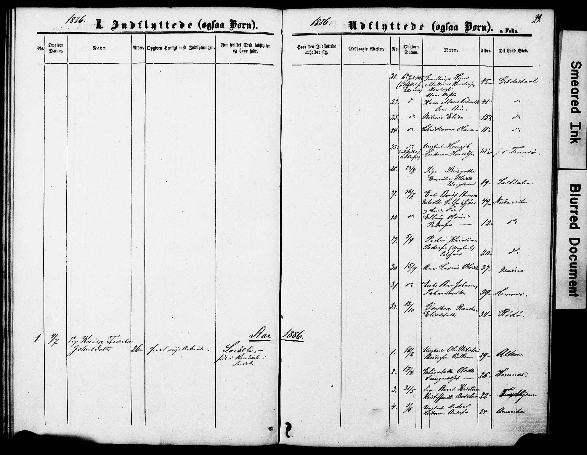 Ministerialprotokoller, klokkerbøker og fødselsregistre - Nordland, SAT/A-1459/827/L0398: Parish register (official) no. 827A10, 1866-1886, p. 29