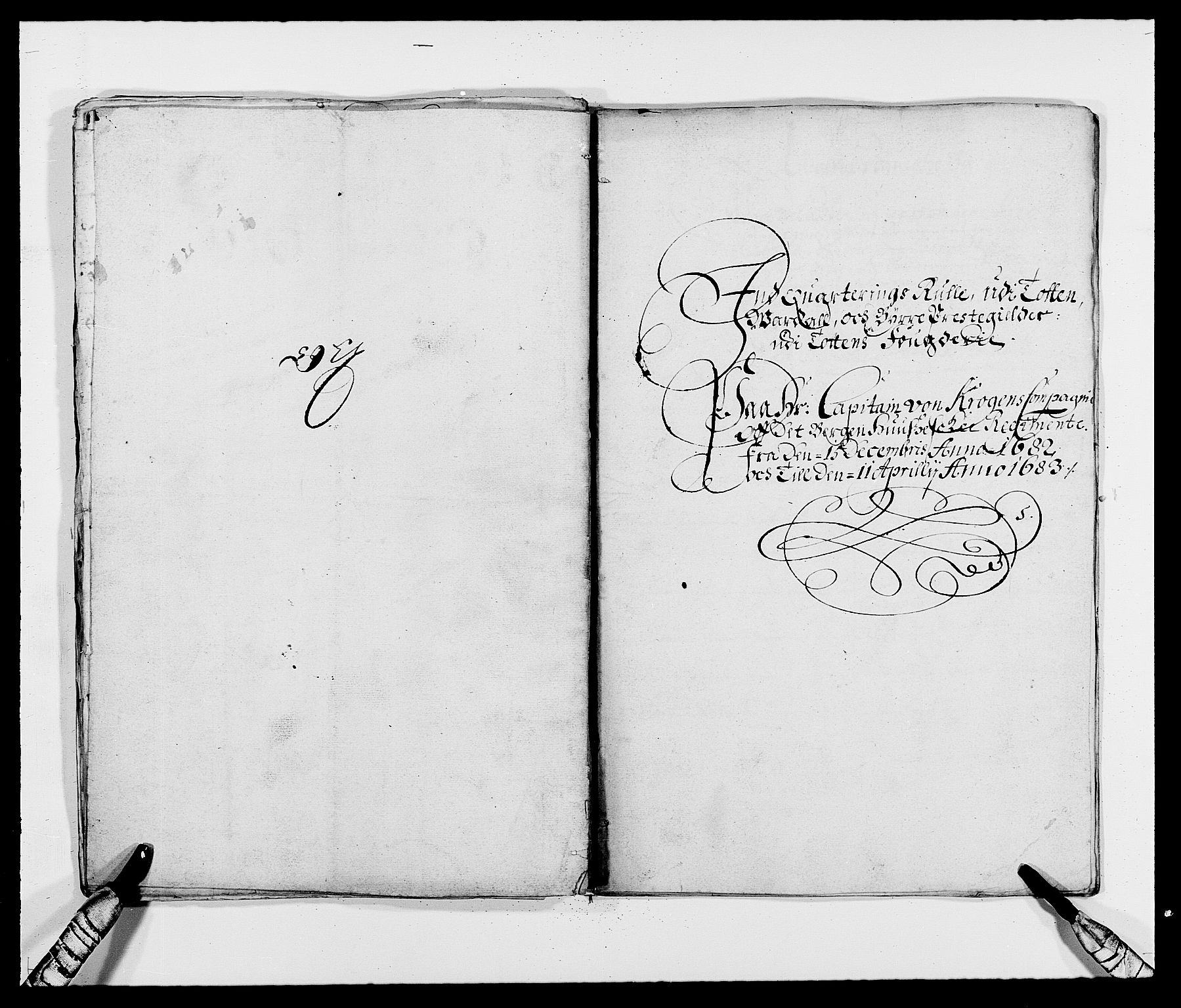 Rentekammeret inntil 1814, Reviderte regnskaper, Fogderegnskap, RA/EA-4092/R18/L1283: Fogderegnskap Hadeland, Toten og Valdres, 1684, p. 372
