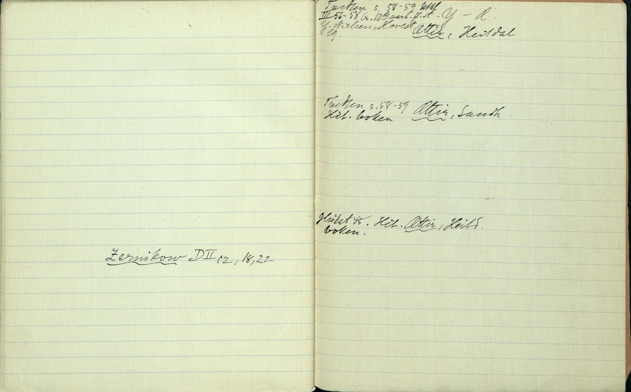 Rikard Berge, TEMU/TGM-A-1003/H/L0008: 8: Katalog yvi Heitdal og Sauland sogo, 1912
