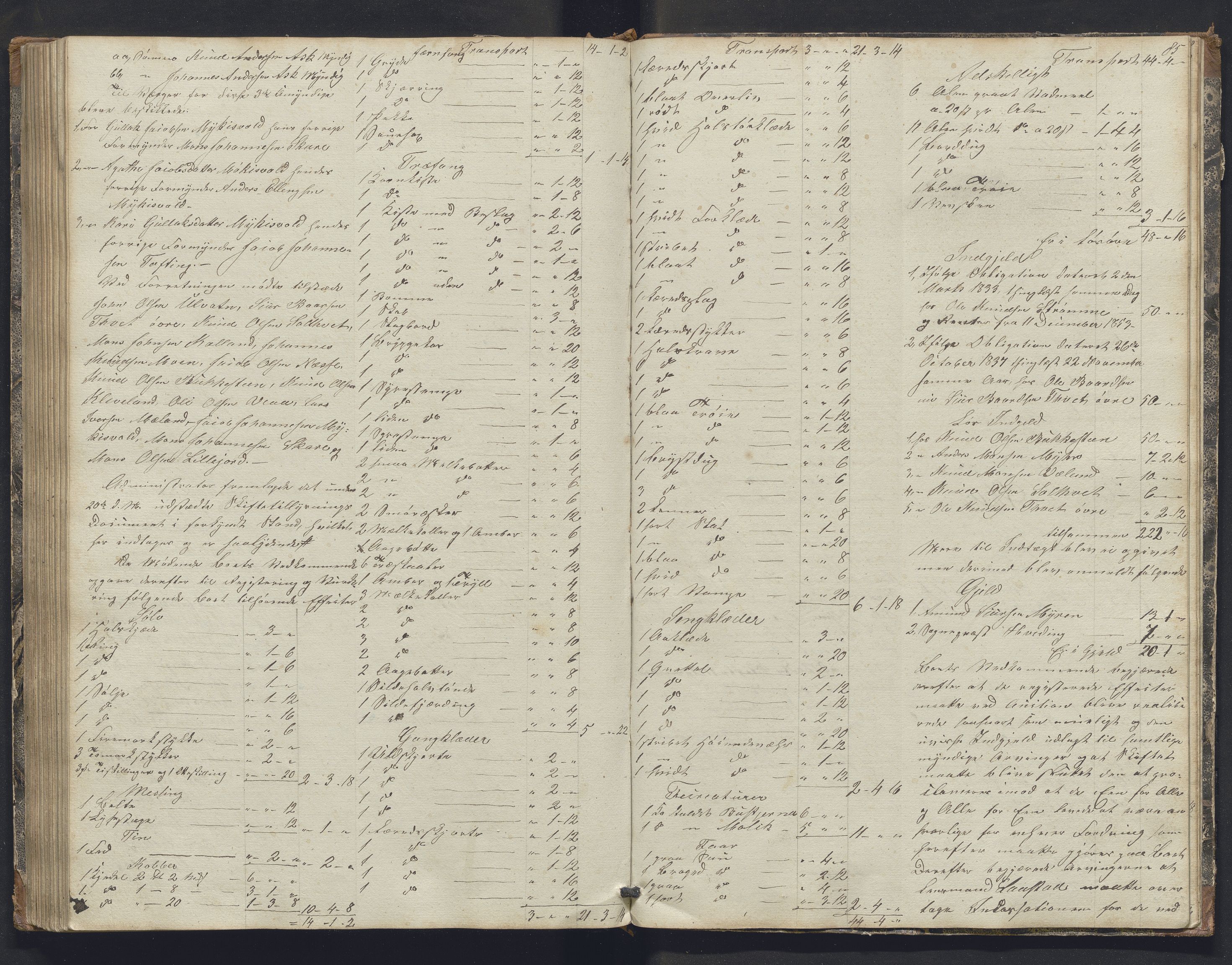 Nordhordland sorenskrivar, SAB/A-2901/1/H/Hb/L0016: Registreringsprotokollar, 1850-1854, p. 85