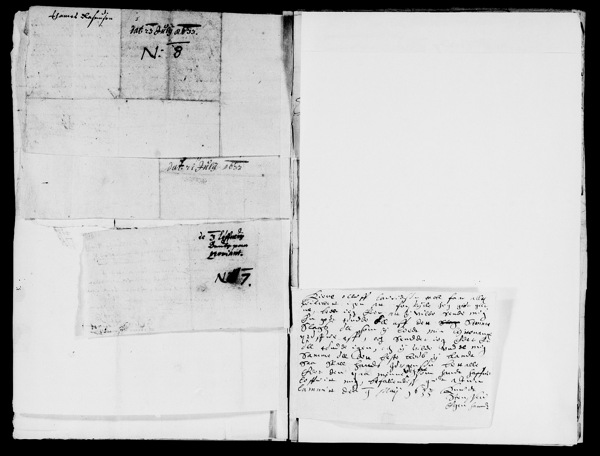 Rentekammeret inntil 1814, Reviderte regnskaper, Lensregnskaper, AV/RA-EA-5023/R/Rb/Rbq/L0022: Nedenes len. Mandals len. Råbyggelag., 1632-1634