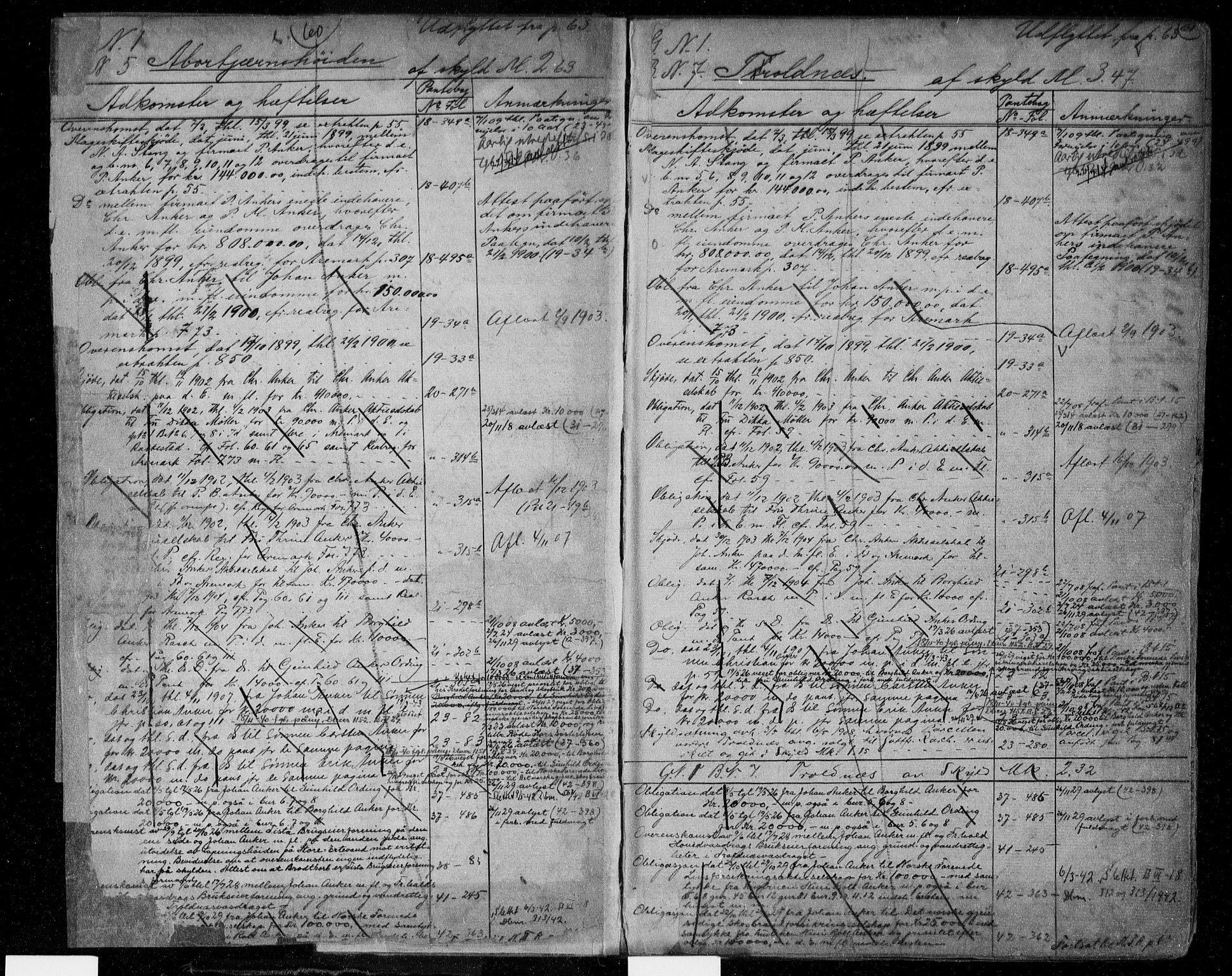 Idd og Marker sorenskriveri, SAO/A-10283/G/Ga/Gac/L0001: Mortgage register no. II 1, 1848-1950, p. 60-61