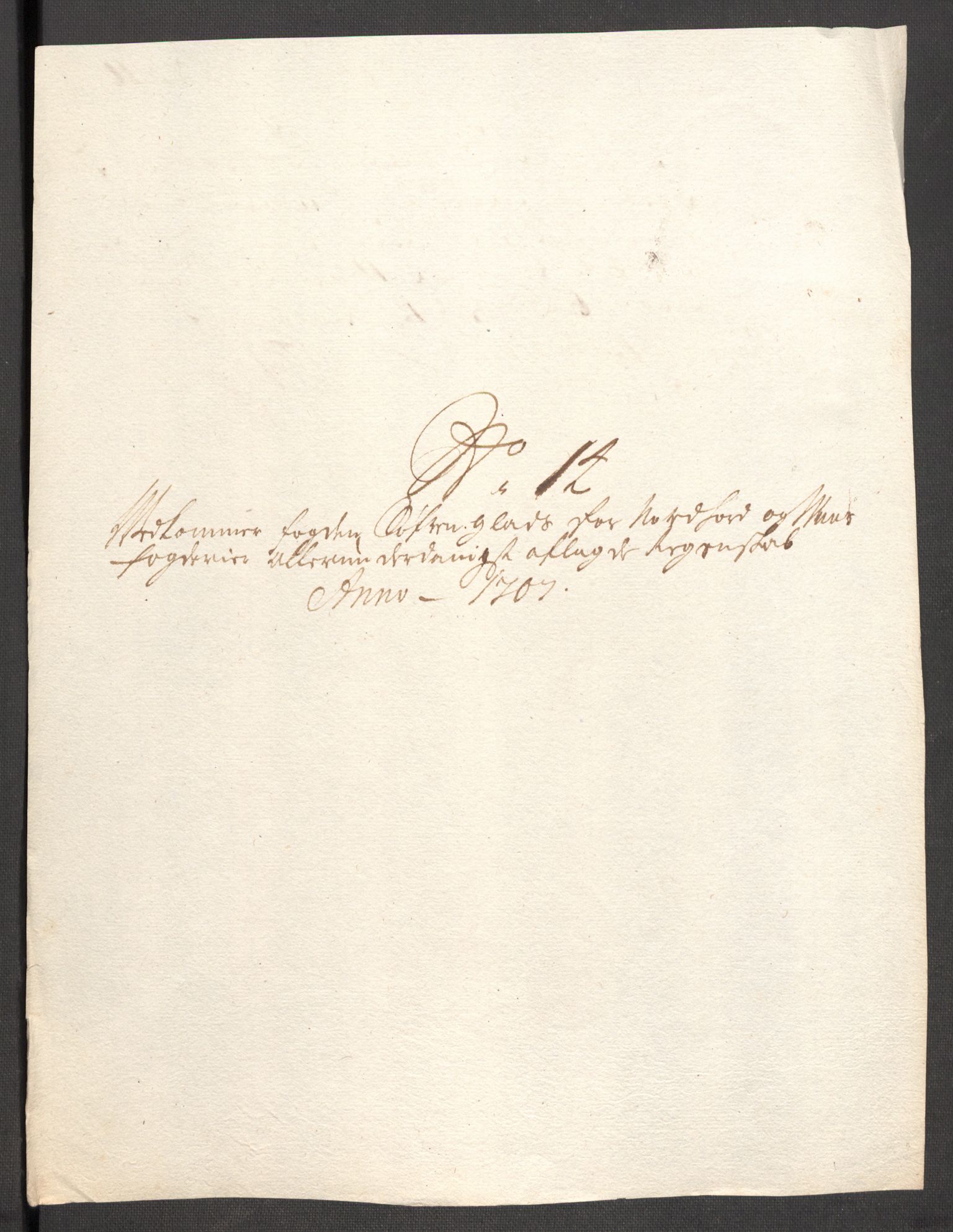 Rentekammeret inntil 1814, Reviderte regnskaper, Fogderegnskap, RA/EA-4092/R51/L3188: Fogderegnskap Nordhordland og Voss, 1706-1707, p. 125