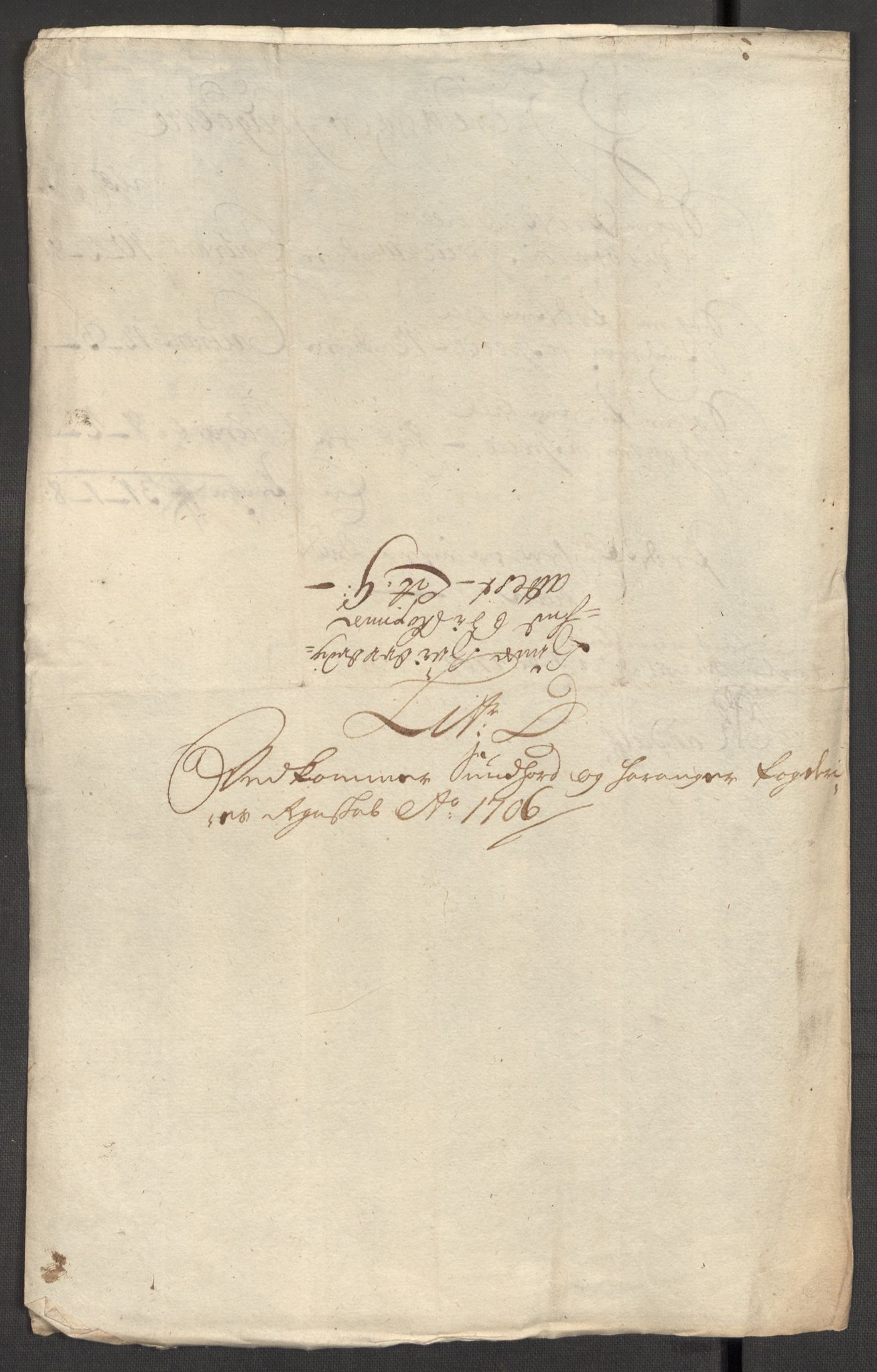 Rentekammeret inntil 1814, Reviderte regnskaper, Fogderegnskap, AV/RA-EA-4092/R48/L2984: Fogderegnskap Sunnhordland og Hardanger, 1706-1707, p. 119