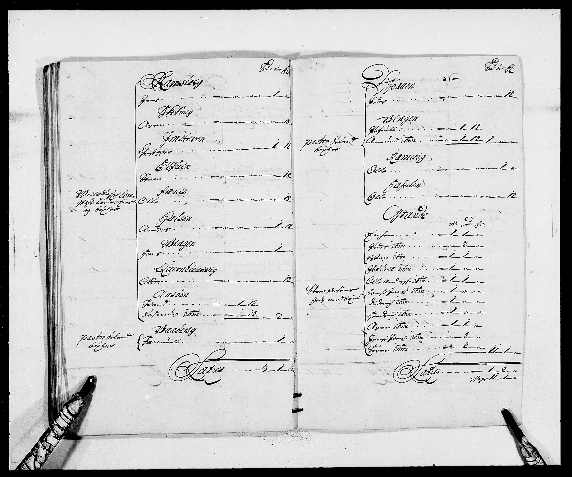 Rentekammeret inntil 1814, Reviderte regnskaper, Fogderegnskap, AV/RA-EA-4092/R57/L3848: Fogderegnskap Fosen, 1690-1691, p. 59