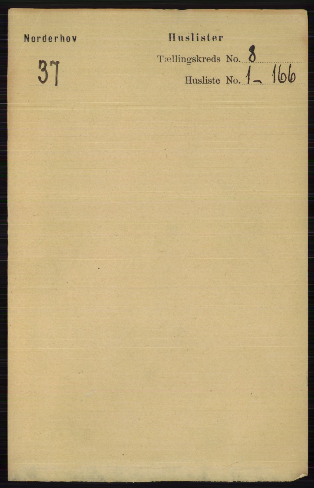 RA, 1891 census for 0613 Norderhov, 1891, p. 5389
