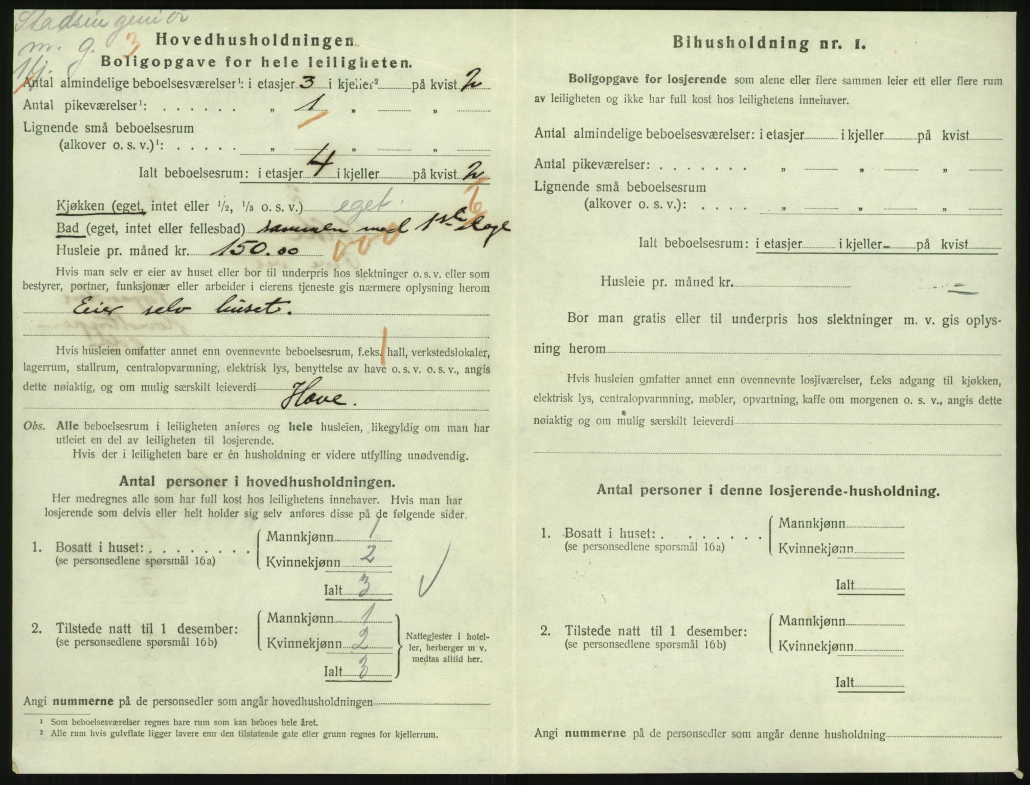 SAT, 1920 census for Molde, 1920, p. 1782