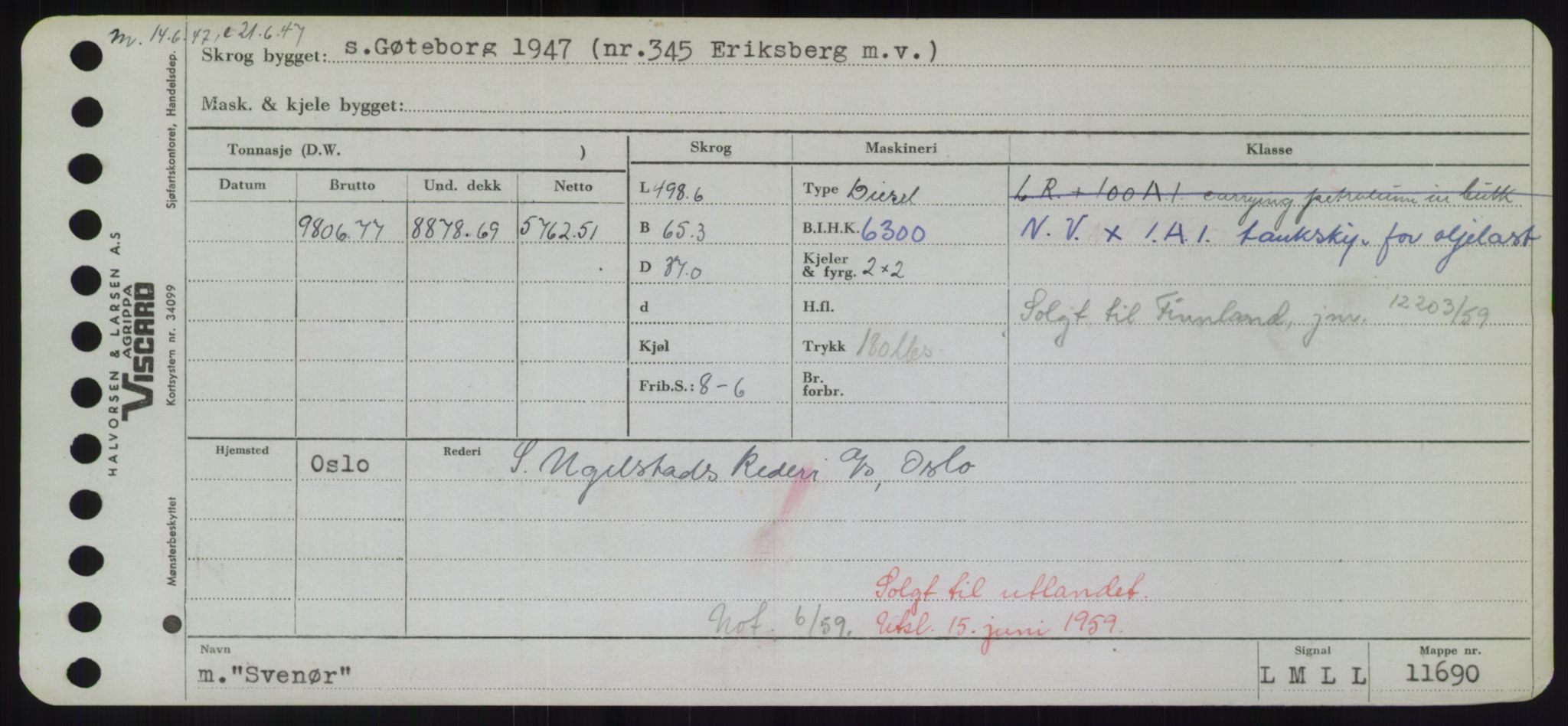 Sjøfartsdirektoratet med forløpere, Skipsmålingen, RA/S-1627/H/Hd/L0037: Fartøy, Su-Så, p. 333