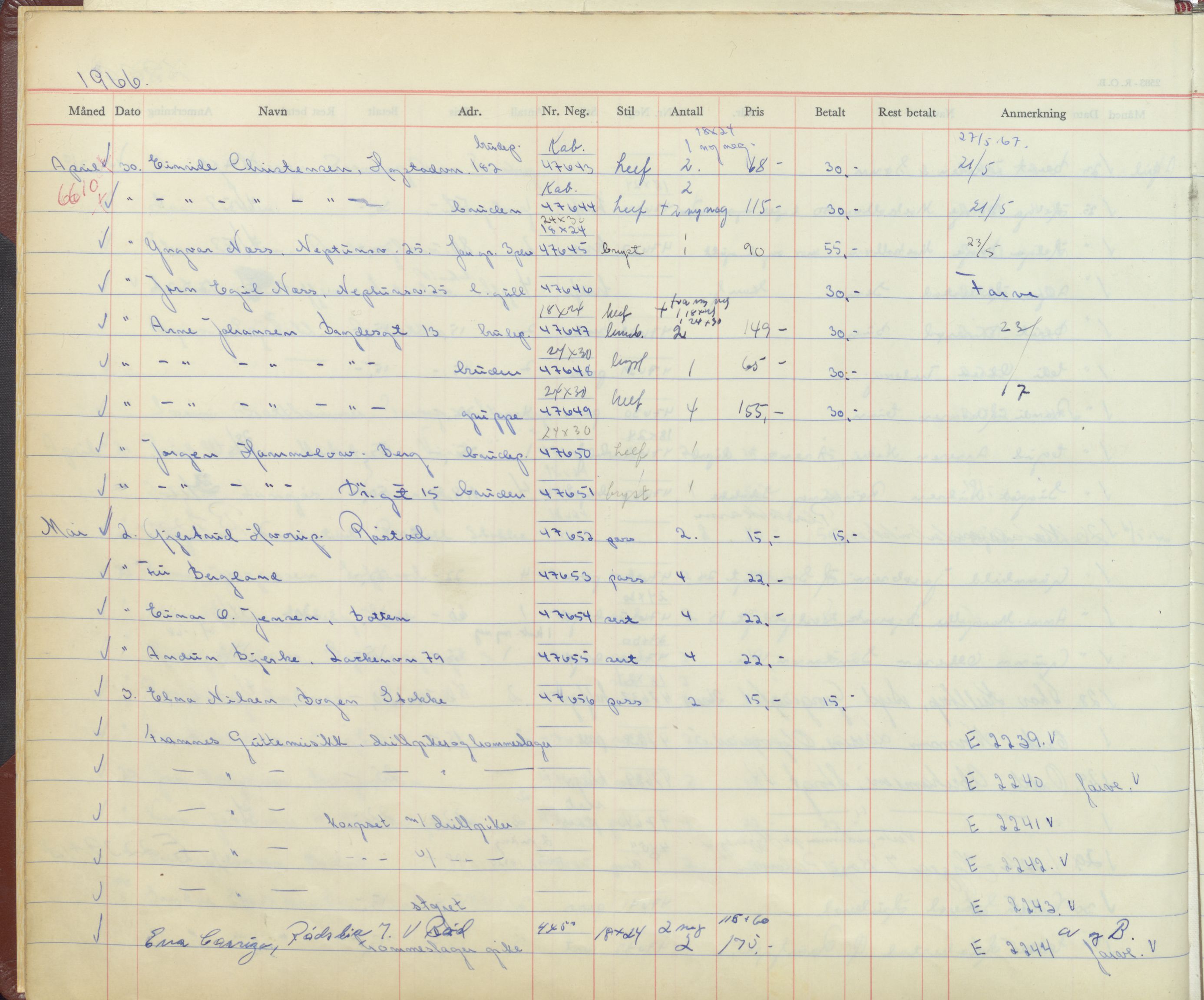 Pa 1494 - Jørgensen, Antonius. Fotograf, VEMU/A-2760/F/Fb, 1927-1984, p. 2800