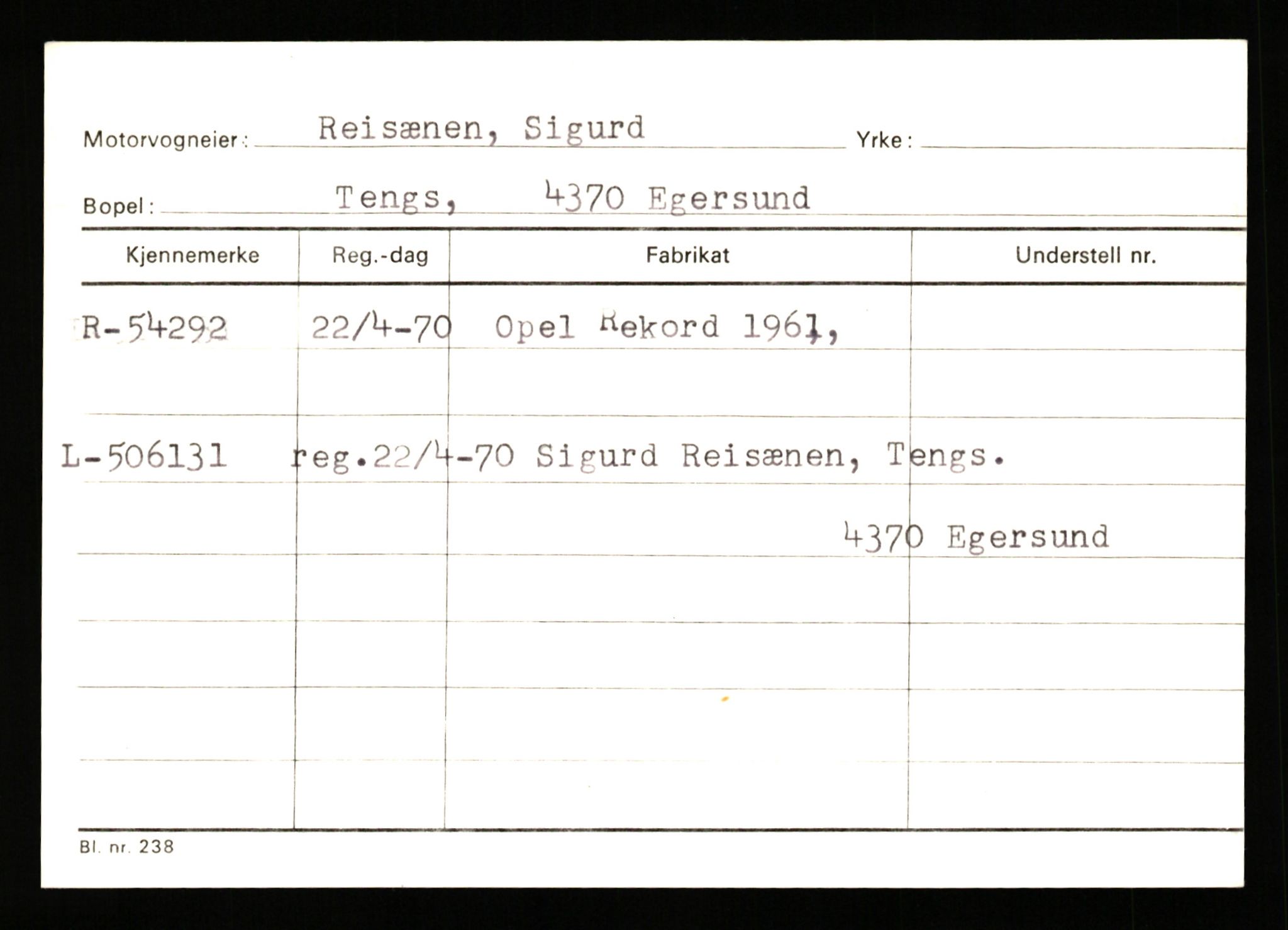 Stavanger trafikkstasjon, AV/SAST-A-101942/0/G/L0007: Registreringsnummer: 49019 - 67460, 1930-1971, p. 1375