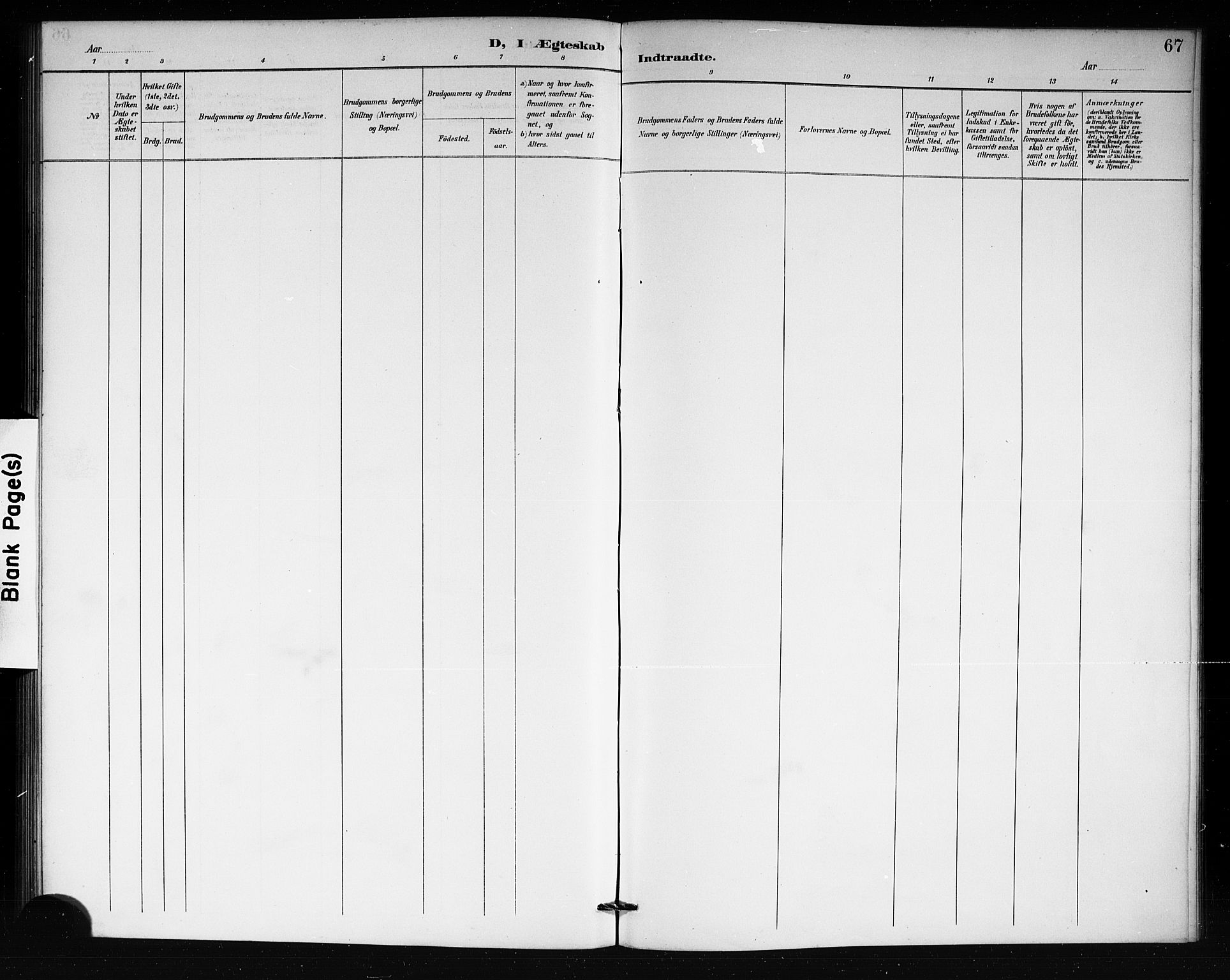 Lårdal kirkebøker, SAKO/A-284/G/Gb/L0003: Parish register (copy) no. II 3, 1889-1920, p. 67