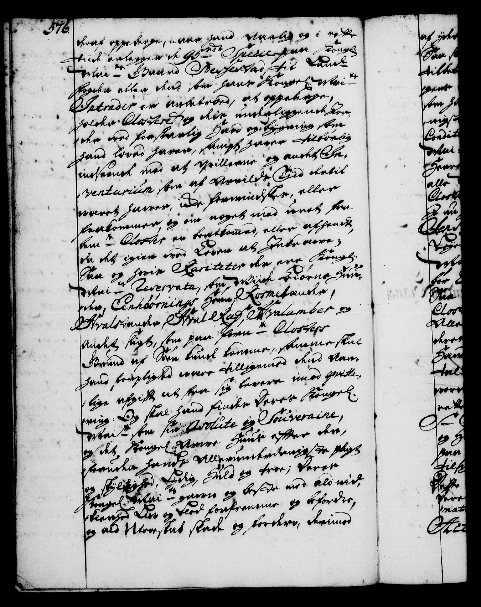 Rentekammeret, Kammerkanselliet, AV/RA-EA-3111/G/Gg/Gga/L0001: Norsk ekspedisjonsprotokoll med register (merket RK 53.1), 1720-1723, p. 576