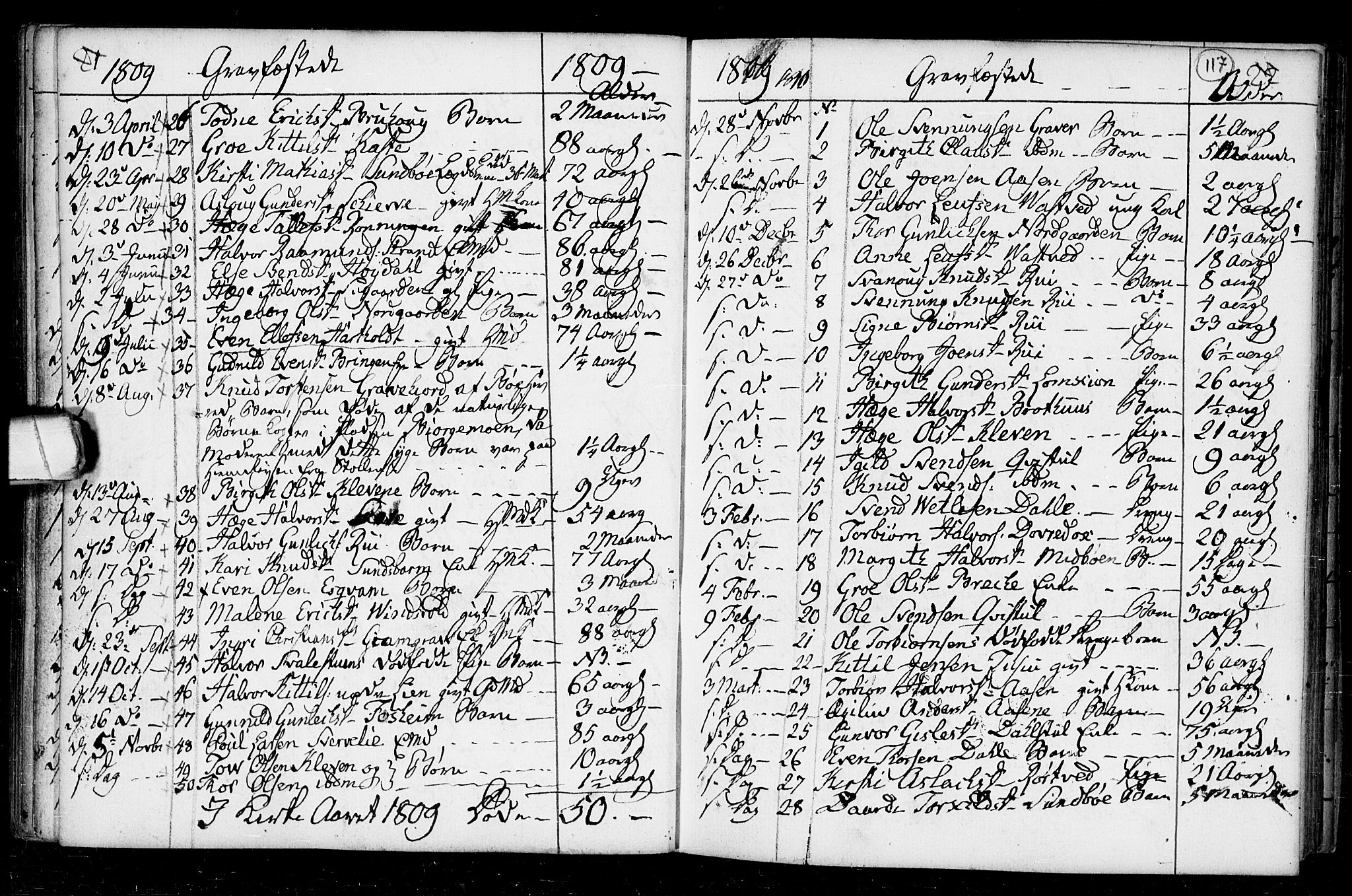 Seljord kirkebøker, AV/SAKO-A-20/F/Fa/L0008: Parish register (official) no. I 8, 1755-1814, p. 117