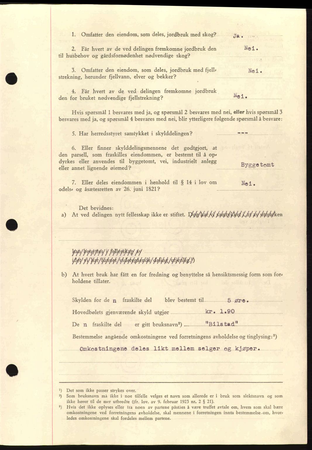 Nordmøre sorenskriveri, AV/SAT-A-4132/1/2/2Ca: Mortgage book no. A87, 1939-1940, Diary no: : 3372/1939