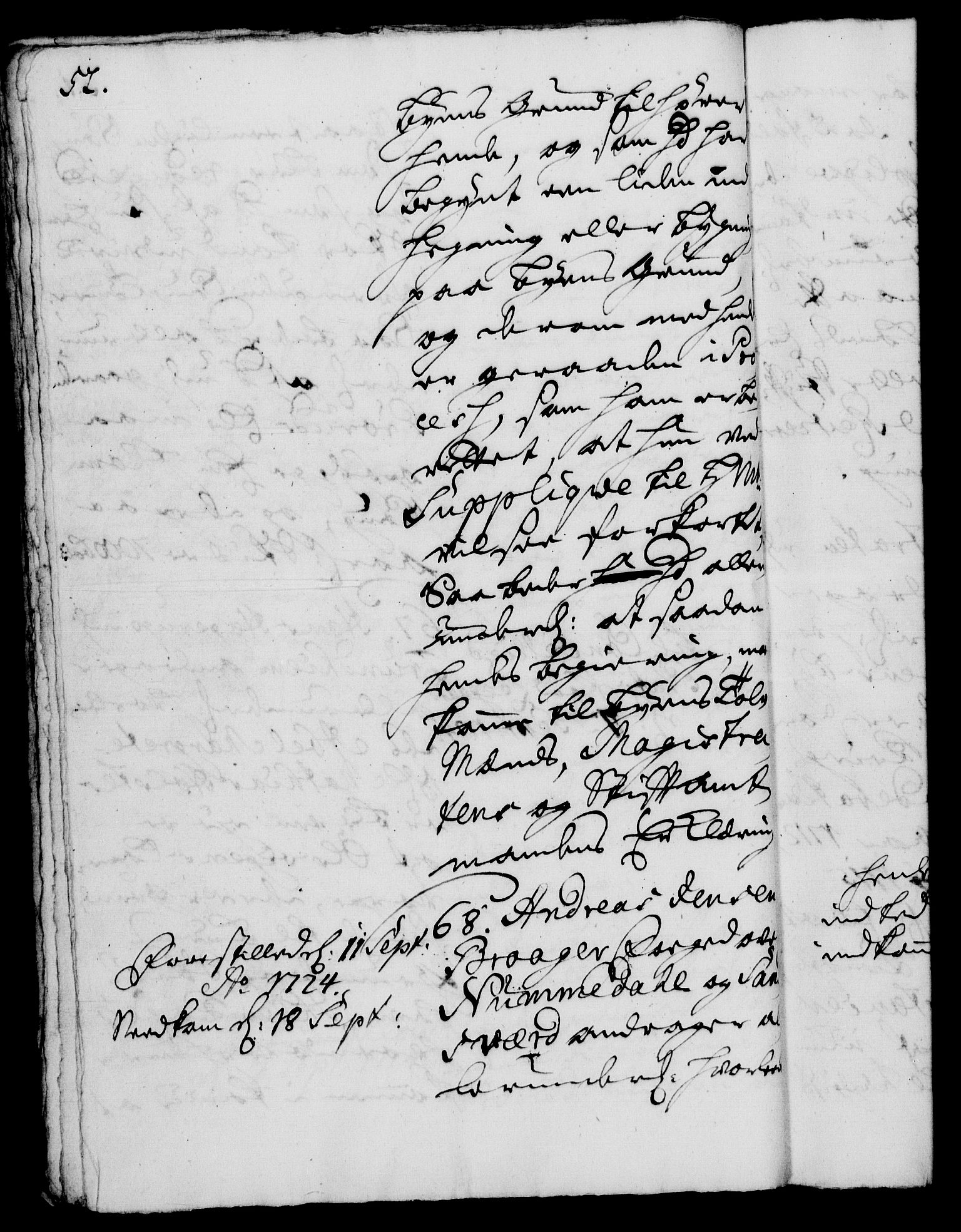 Rentekammeret, Kammerkanselliet, AV/RA-EA-3111/G/Gh/Gha/L0007: Norsk ekstraktmemorialprotokoll (merket RK 53.52), 1724-1725, p. 52