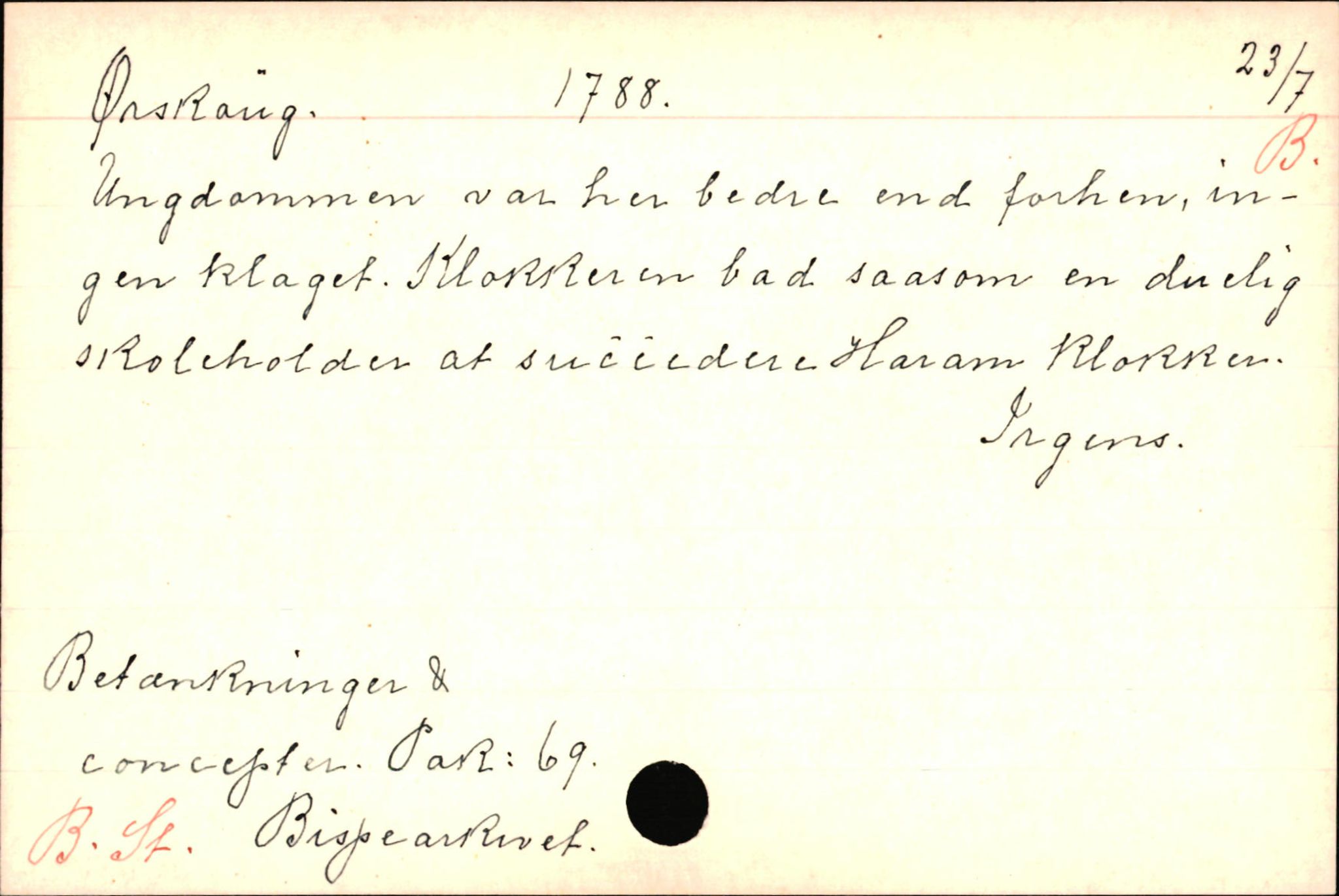 Haugen, Johannes - lærer, AV/SAB-SAB/PA-0036/01/L0001: Om klokkere og lærere, 1521-1904, p. 11101