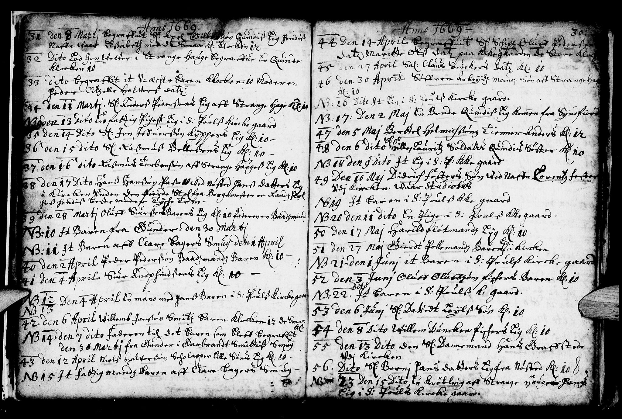 Nykirken Sokneprestembete, AV/SAB-A-77101/H/Haa/L0001: Parish register (official) no. A 1, 1668-1820, p. 8