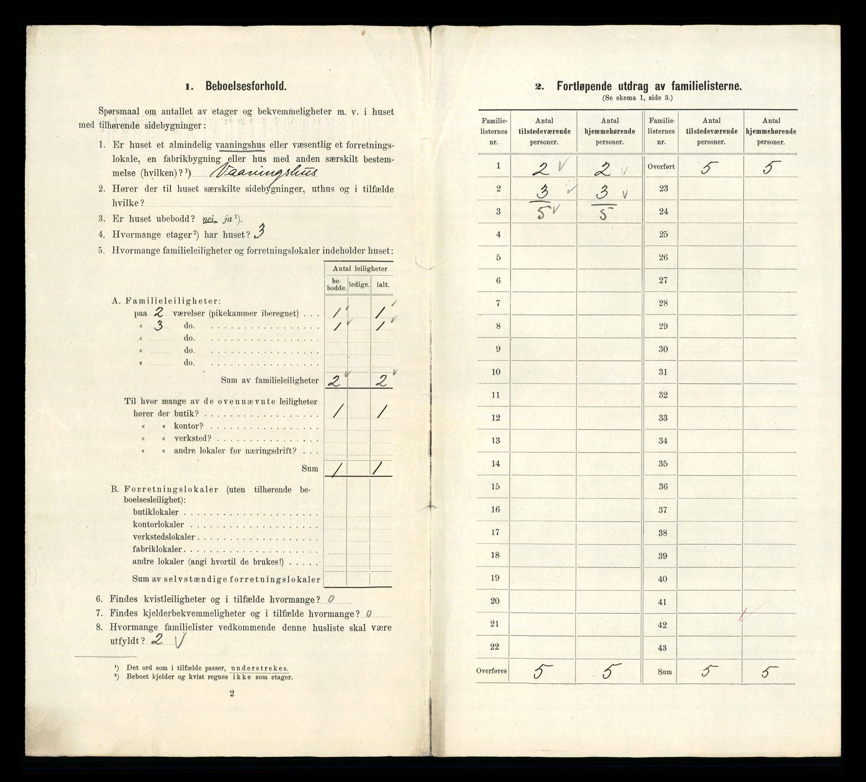 RA, 1910 census for Kristiania, 1910, p. 31542