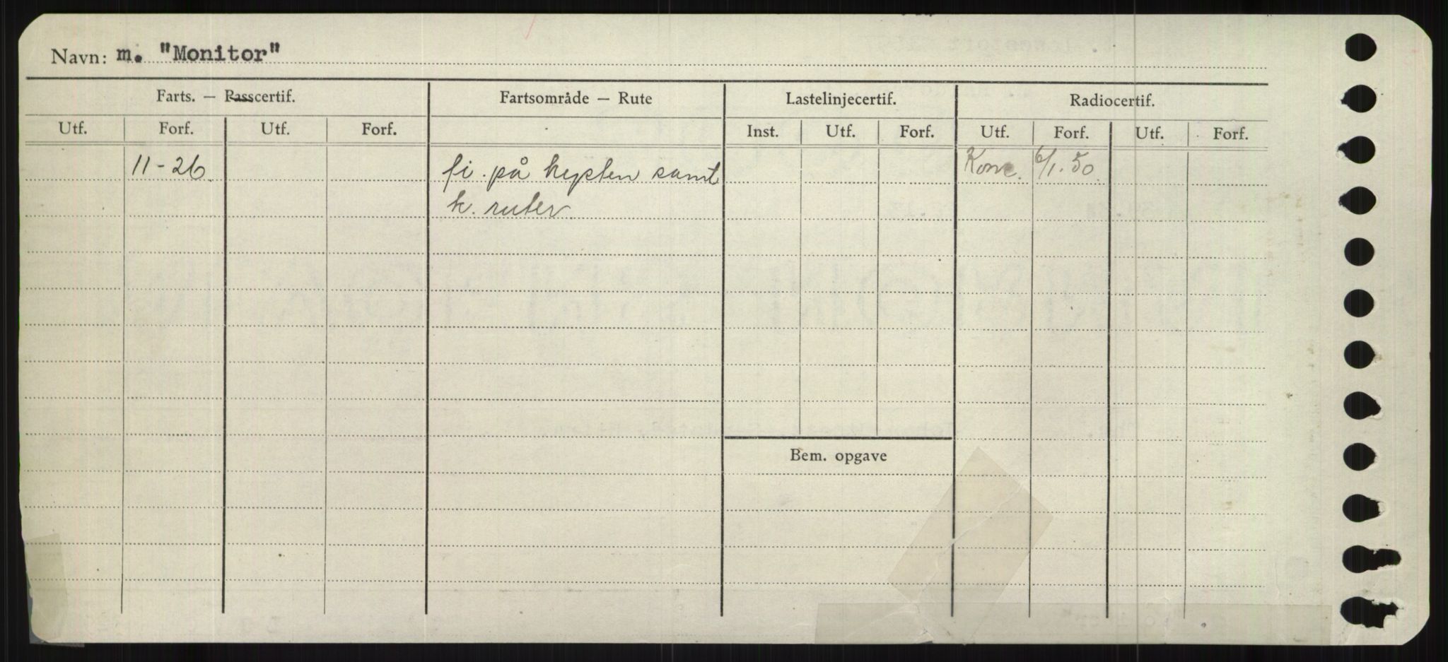 Sjøfartsdirektoratet med forløpere, Skipsmålingen, RA/S-1627/H/Ha/L0004/0001: Fartøy, Mas-R / Fartøy, Mas-Odd, p. 228