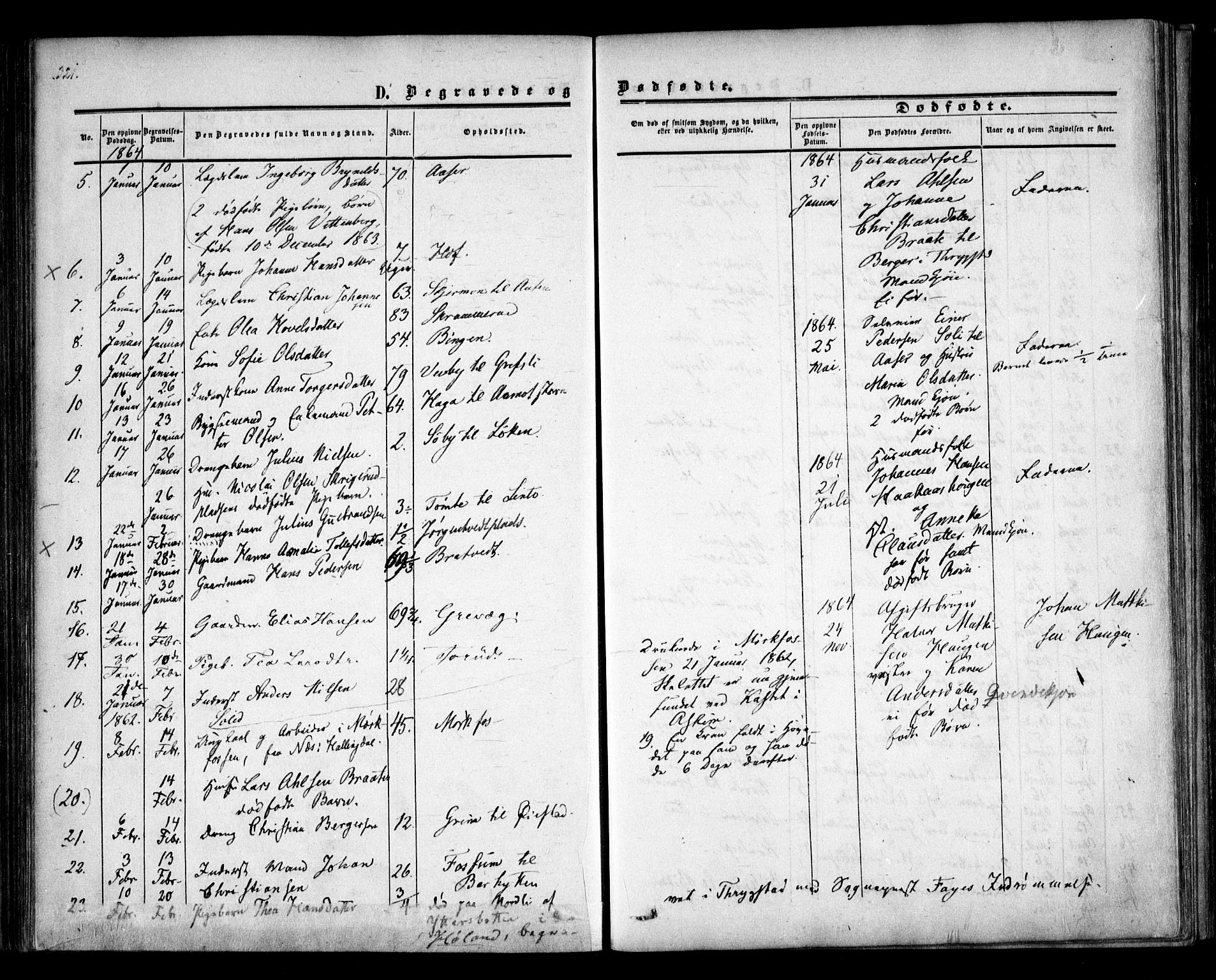 Trøgstad prestekontor Kirkebøker, SAO/A-10925/F/Fa/L0008.b: Parish register (official) no. I 8B, 1855-1864, p. 321