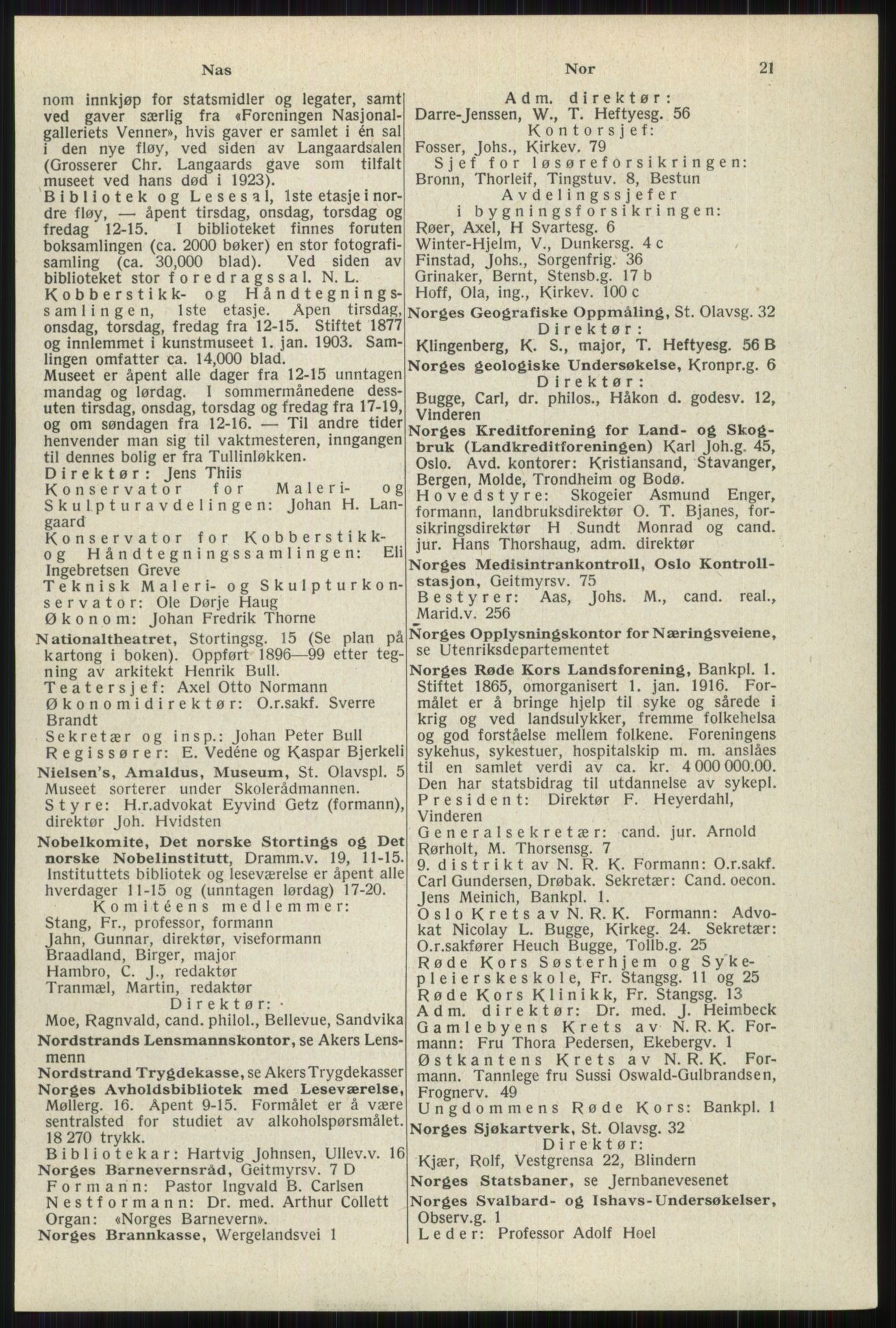 Kristiania/Oslo adressebok, PUBL/-, 1941, p. 21