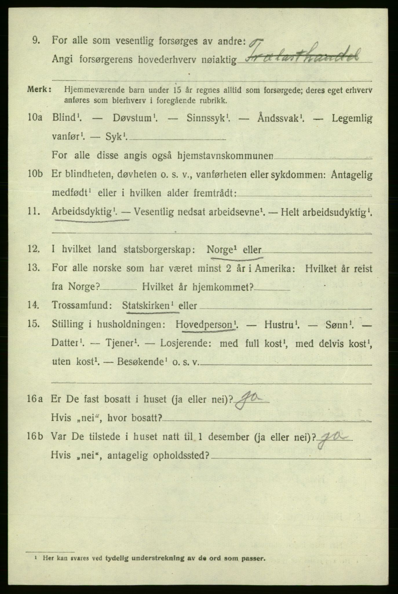 SAO, 1920 census for Fredrikshald, 1920, p. 11762