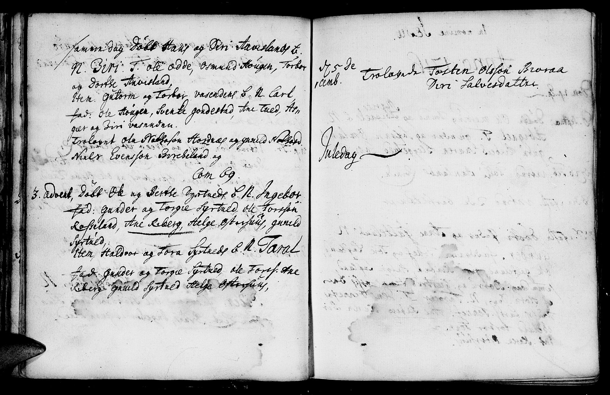 Evje sokneprestkontor, AV/SAK-1111-0008/F/Fa/Faa/L0001: Parish register (official) no. A 1, 1705-1760, p. 32