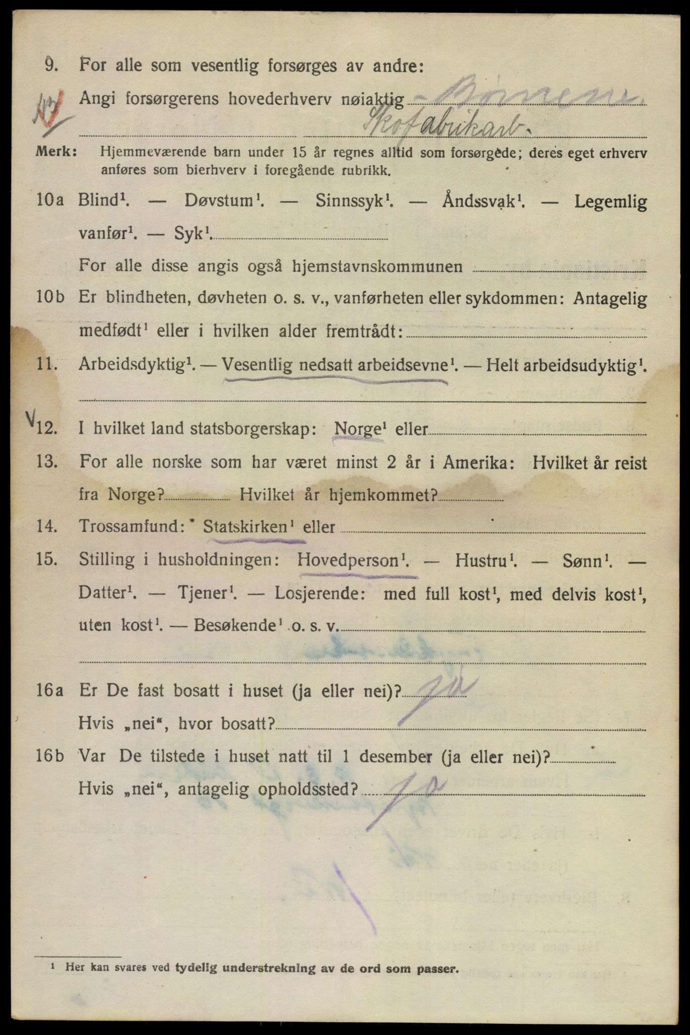 SAO, 1920 census for Kristiania, 1920, p. 511382