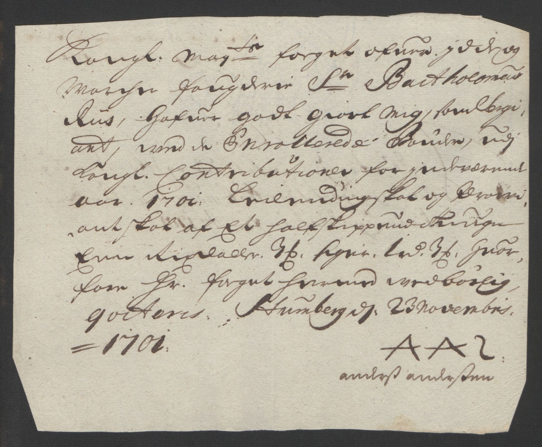 Rentekammeret inntil 1814, Reviderte regnskaper, Fogderegnskap, AV/RA-EA-4092/R01/L0015: Fogderegnskap Idd og Marker, 1700-1701, p. 332