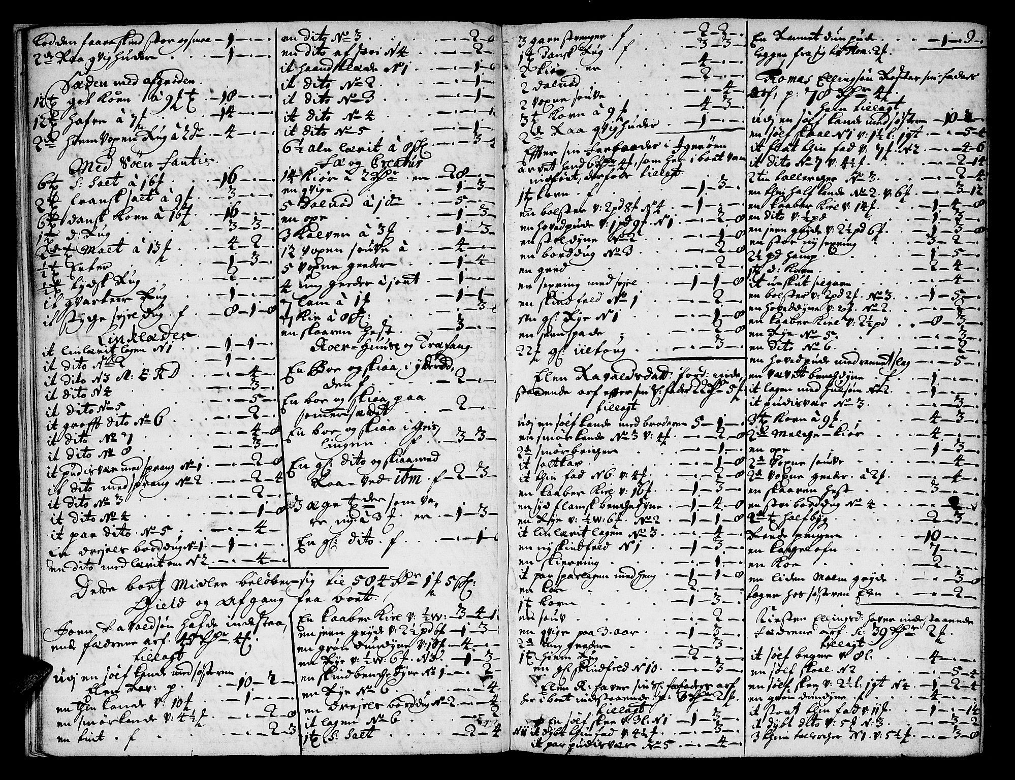 Helgeland sorenskriveri, AV/SAT-A-0004/3/3A/L0002: Skifteprotokoll 3A, 1709-1713, p. 8b-9a