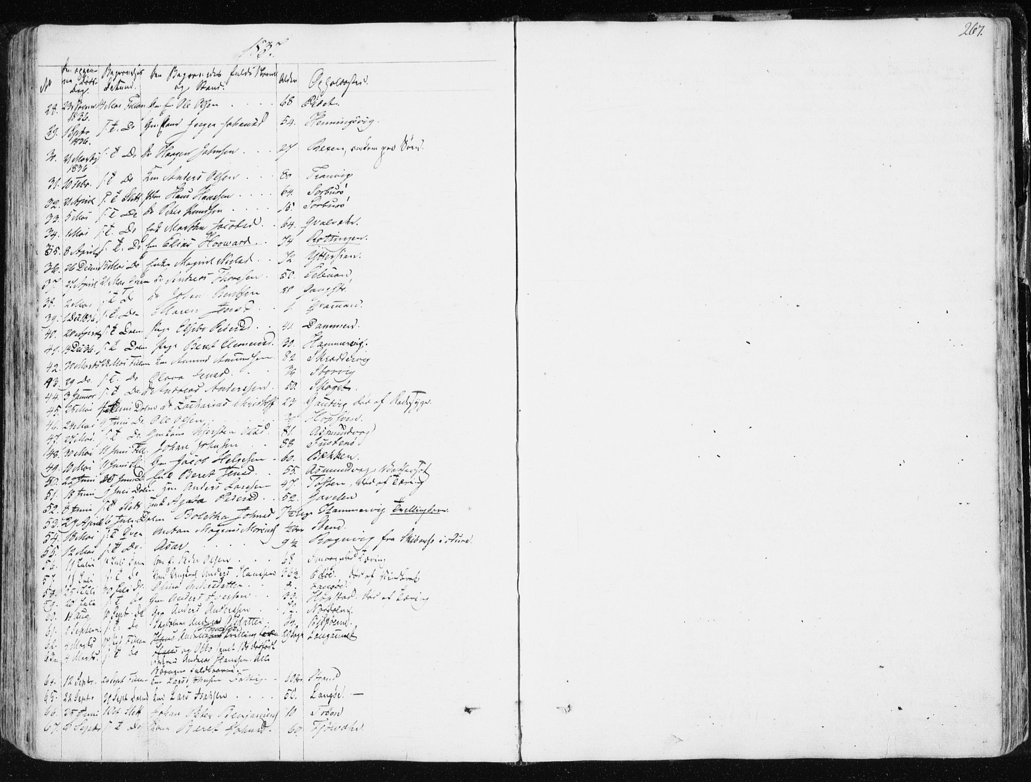 Ministerialprotokoller, klokkerbøker og fødselsregistre - Sør-Trøndelag, SAT/A-1456/634/L0528: Parish register (official) no. 634A04, 1827-1842, p. 267
