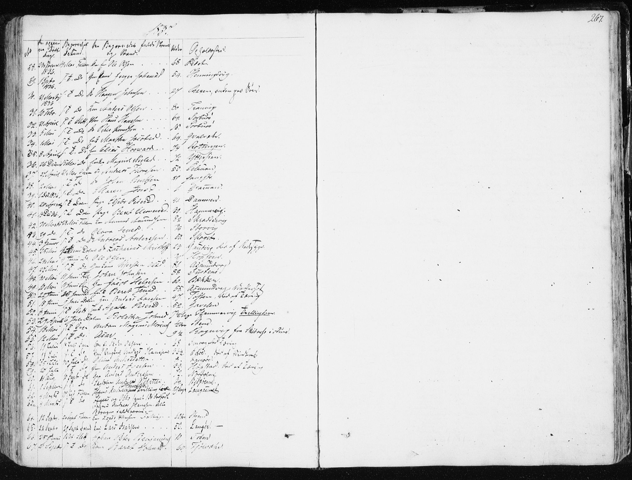 Ministerialprotokoller, klokkerbøker og fødselsregistre - Sør-Trøndelag, AV/SAT-A-1456/634/L0528: Parish register (official) no. 634A04, 1827-1842, p. 267