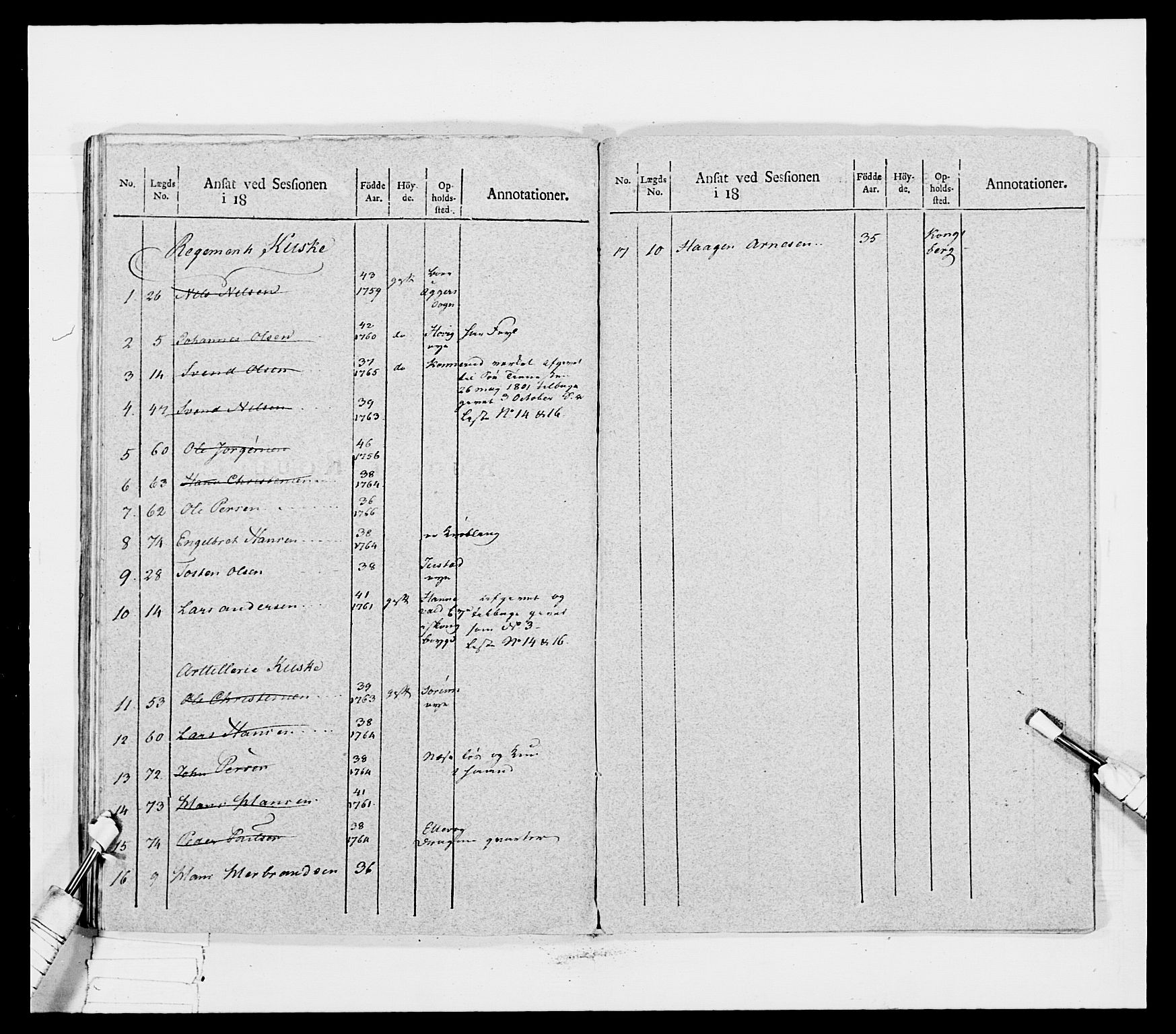 Generalitets- og kommissariatskollegiet, Det kongelige norske kommissariatskollegium, AV/RA-EA-5420/E/Eh/L0031b: Nordafjelske gevorbne infanteriregiment, 1802, p. 610