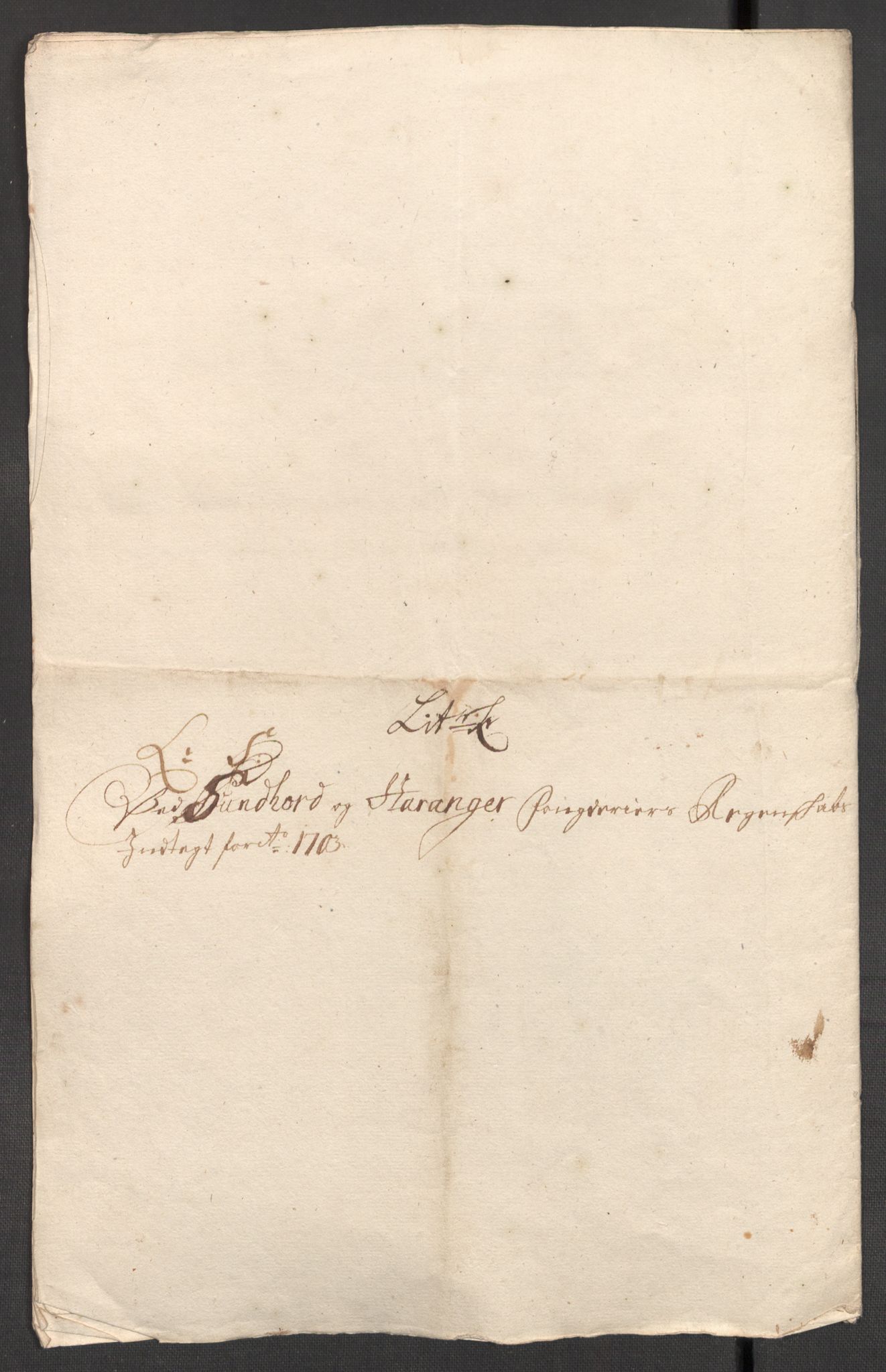 Rentekammeret inntil 1814, Reviderte regnskaper, Fogderegnskap, AV/RA-EA-4092/R48/L2981: Fogderegnskap Sunnhordland og Hardanger, 1703, p. 201