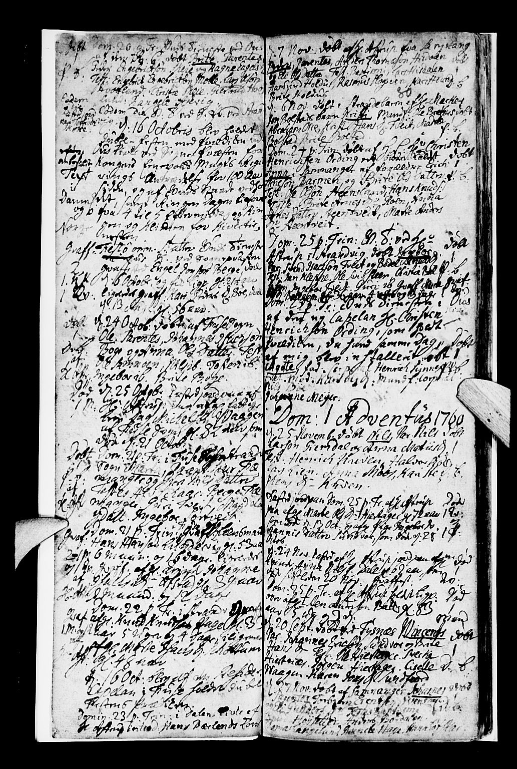 Os sokneprestembete, SAB/A-99929: Parish register (official) no. A 8, 1760-1765, p. 80