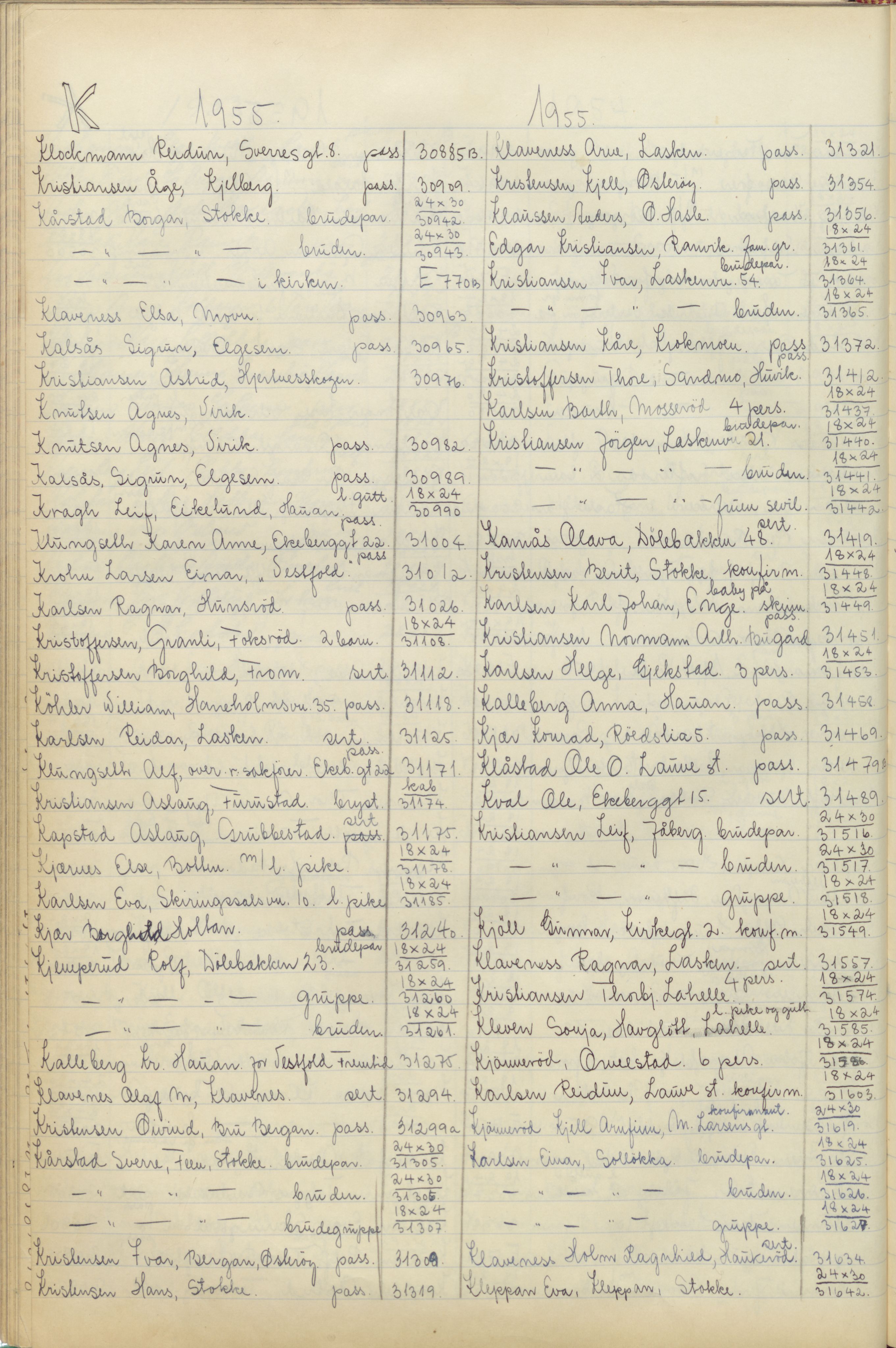 Pa 1494 - Jørgensen, Antonius. Fotograf, VEMU/A-2760/F/Fa, 1927-2004, p. 536