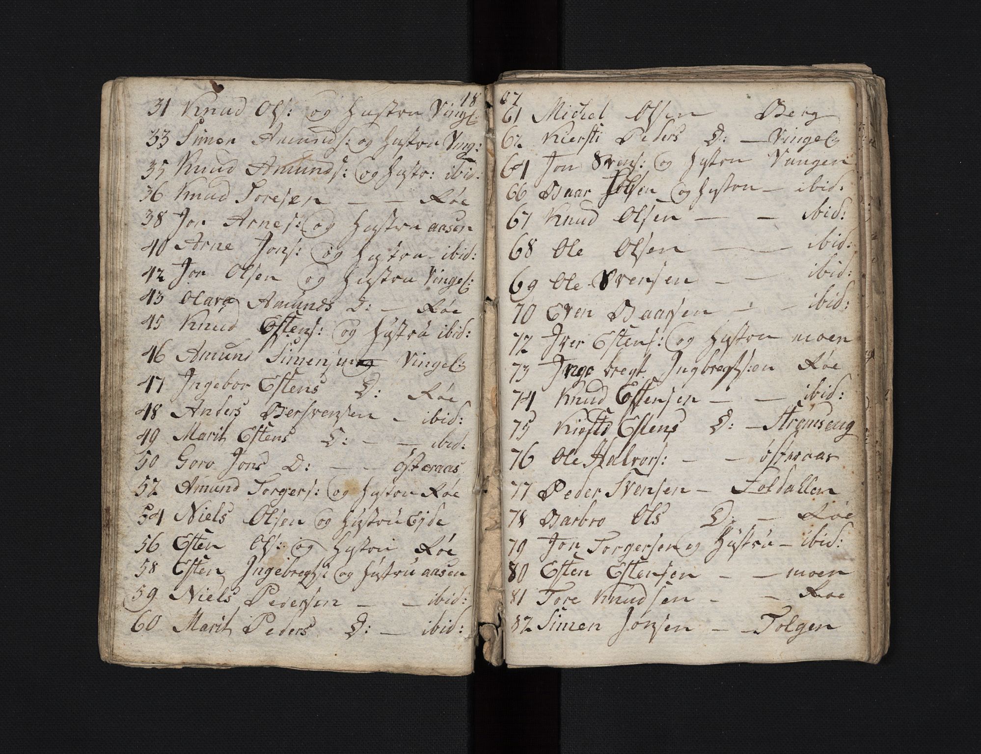 Tolga prestekontor, SAH/PREST-062/L/L0021: Parish register (copy) no. 21, 1804-1823