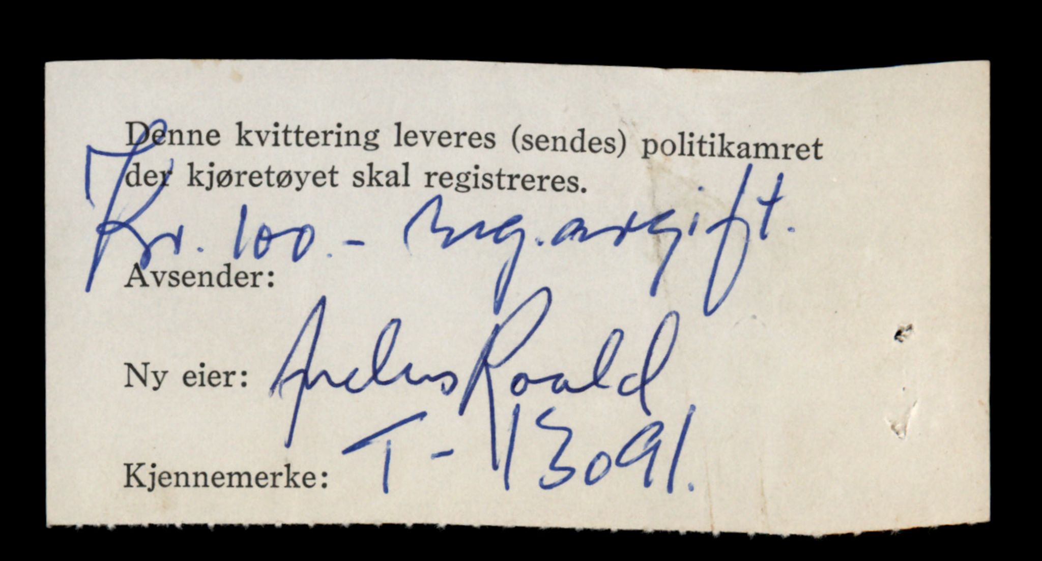 Møre og Romsdal vegkontor - Ålesund trafikkstasjon, SAT/A-4099/F/Fe/L0037: Registreringskort for kjøretøy T 13031 - T 13179, 1927-1998, p. 1190