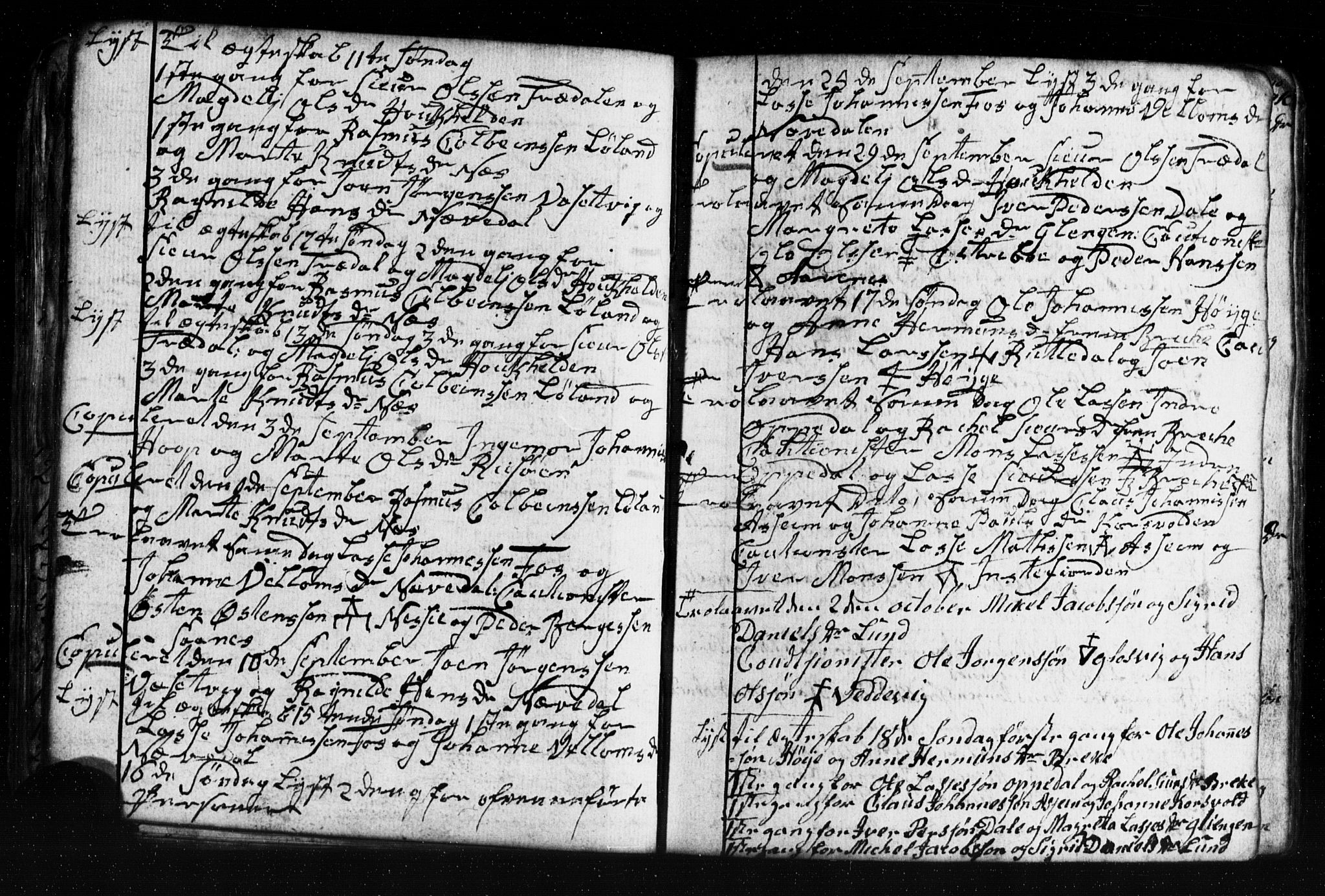 Gulen sokneprestembete, AV/SAB-A-80201/H/Hab: Parish register (copy) no. A 2, 1791-1814