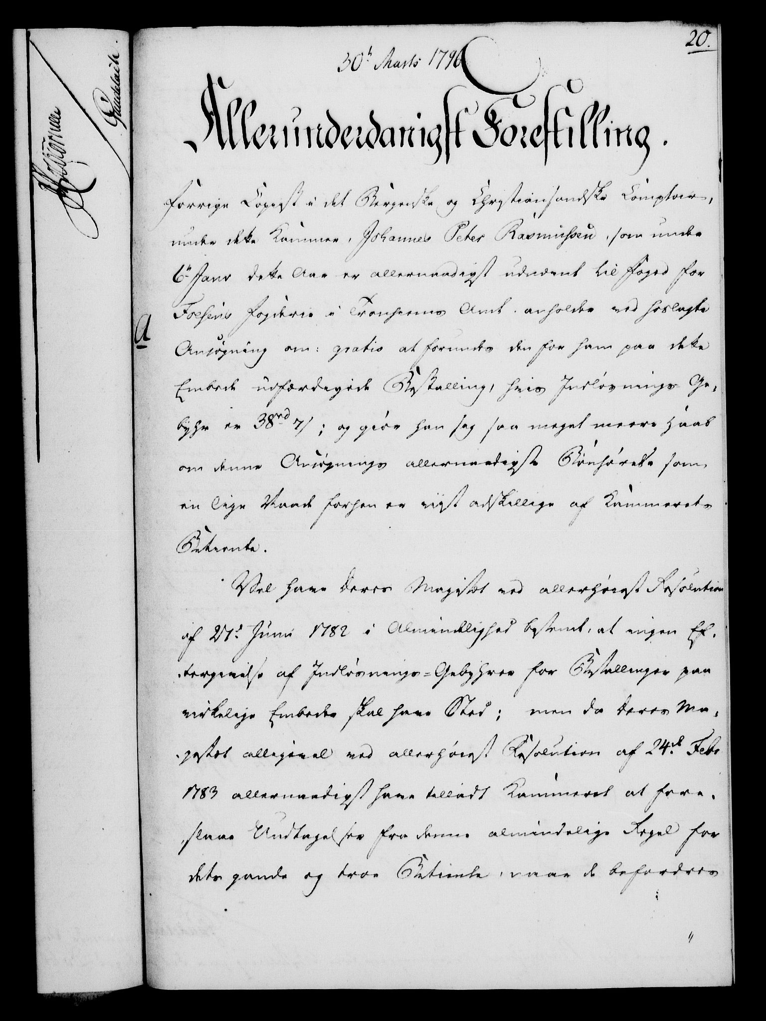Rentekammeret, Kammerkanselliet, AV/RA-EA-3111/G/Gf/Gfa/L0078: Norsk relasjons- og resolusjonsprotokoll (merket RK 52.78), 1796, p. 121