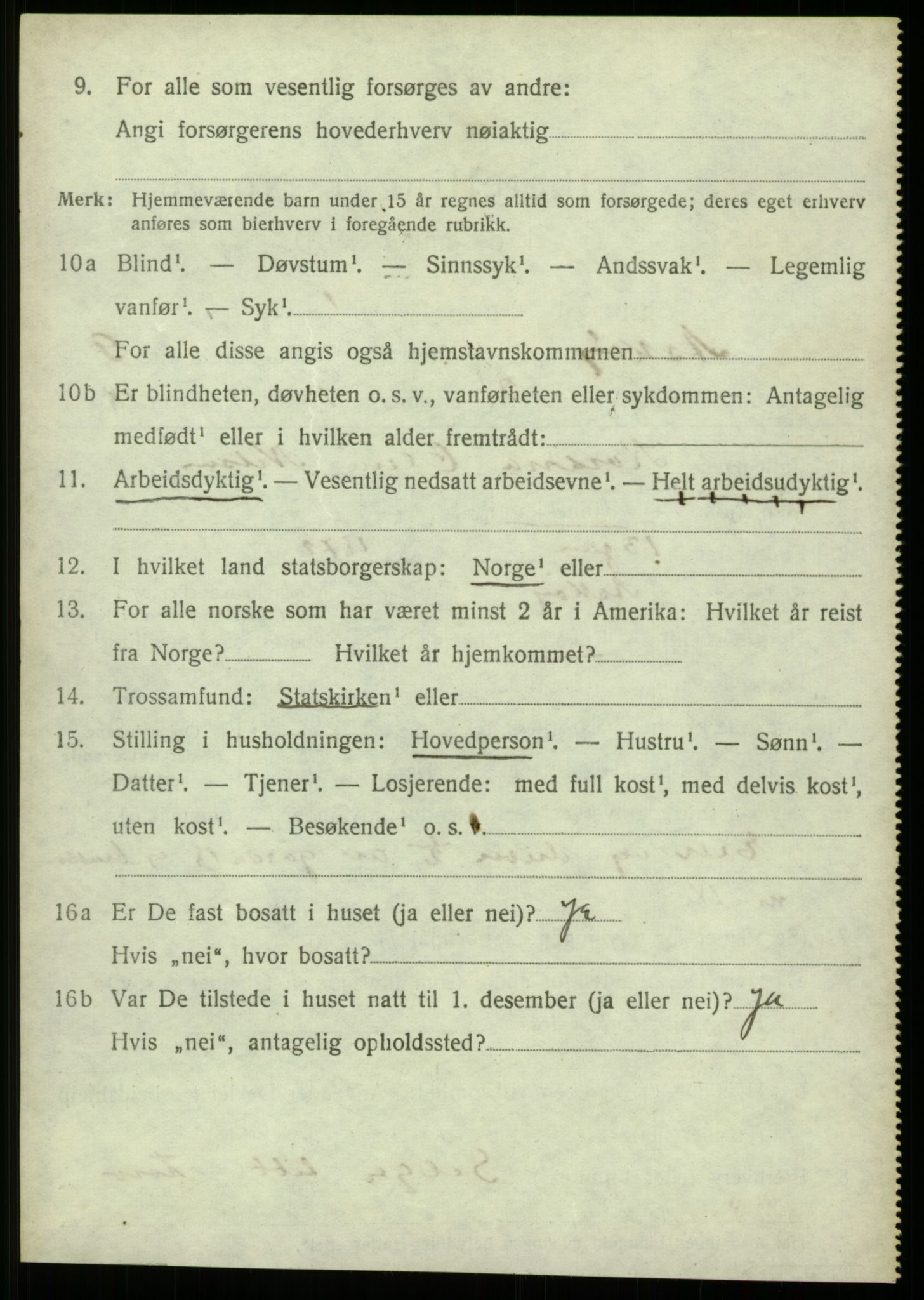 SAB, 1920 census for Askøy, 1920, p. 12233