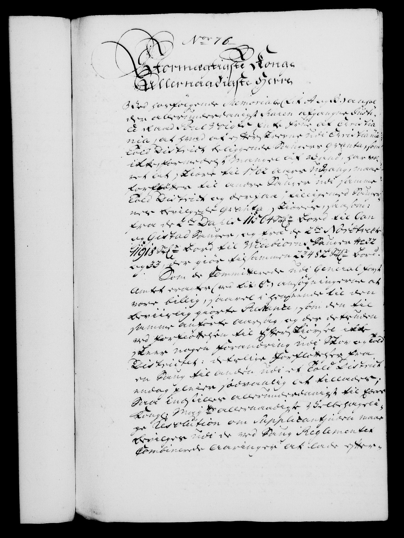 Rentekammeret, Kammerkanselliet, RA/EA-3111/G/Gf/Gfa/L0045: Norsk relasjons- og resolusjonsprotokoll (merket RK 52.45), 1763, p. 327