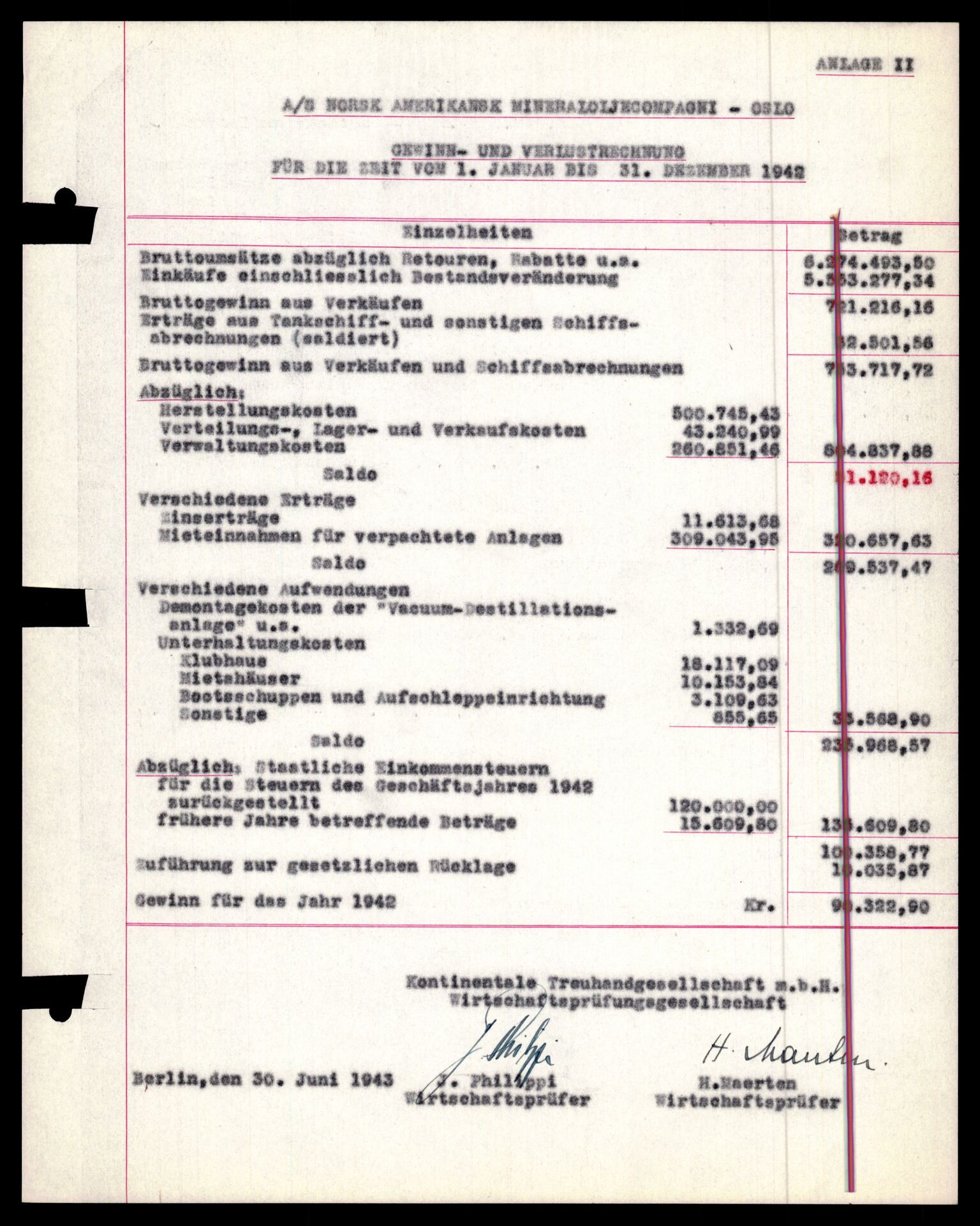 Forsvarets Overkommando. 2 kontor. Arkiv 11.4. Spredte tyske arkivsaker, AV/RA-RAFA-7031/D/Dar/Darc/L0030: Tyske oppgaver over norske industribedrifter, 1940-1943, p. 421