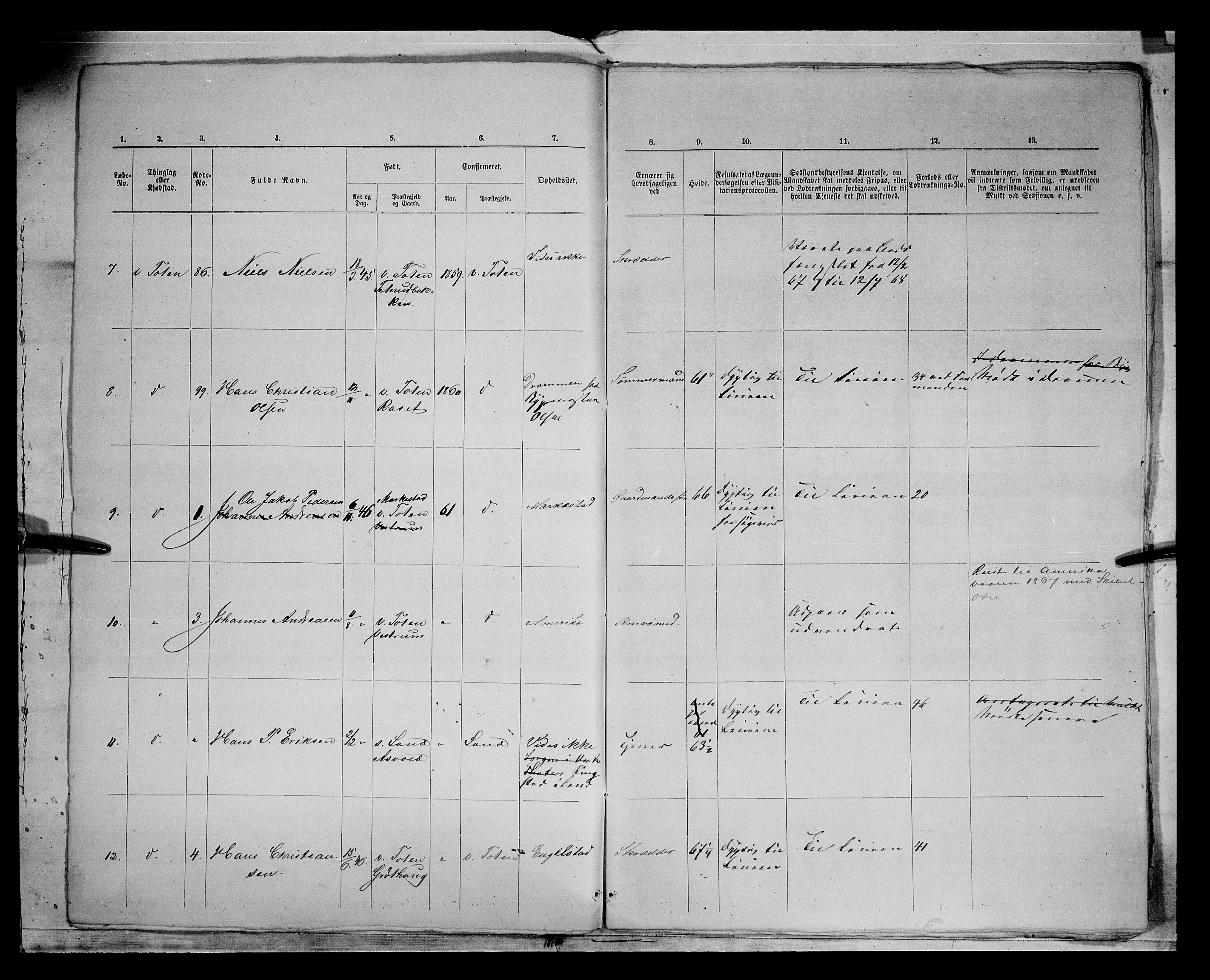 Fylkesmannen i Oppland, AV/SAH-FYO-002/1/K/Kg/L1167: Søndre og Nordre Land, Vestre Toten, 1860-1879, p. 7791