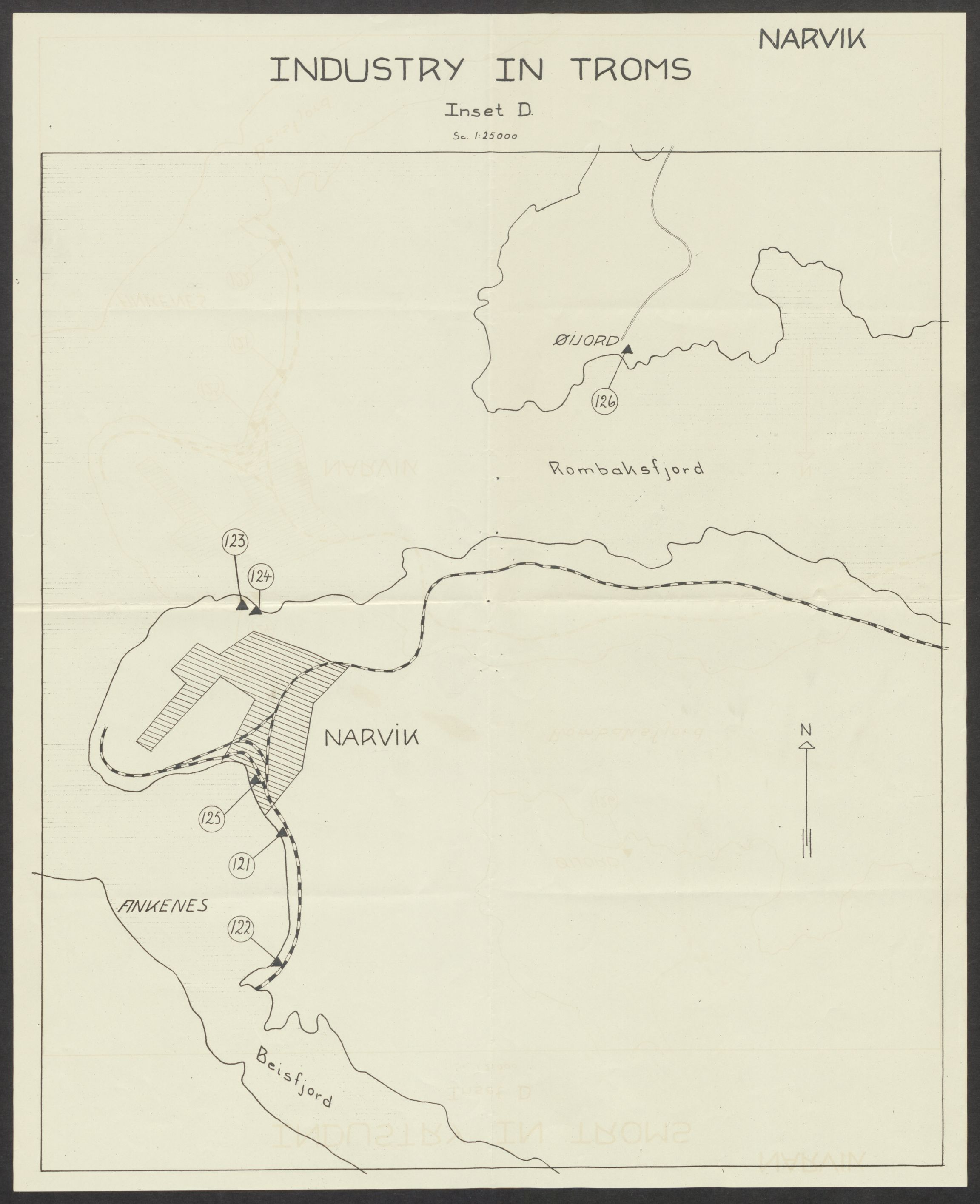 Forsvaret, Forsvarets overkommando II, AV/RA-RAFA-3915/D/Dd/L0022: Troms 2, 1942-1945, p. 442