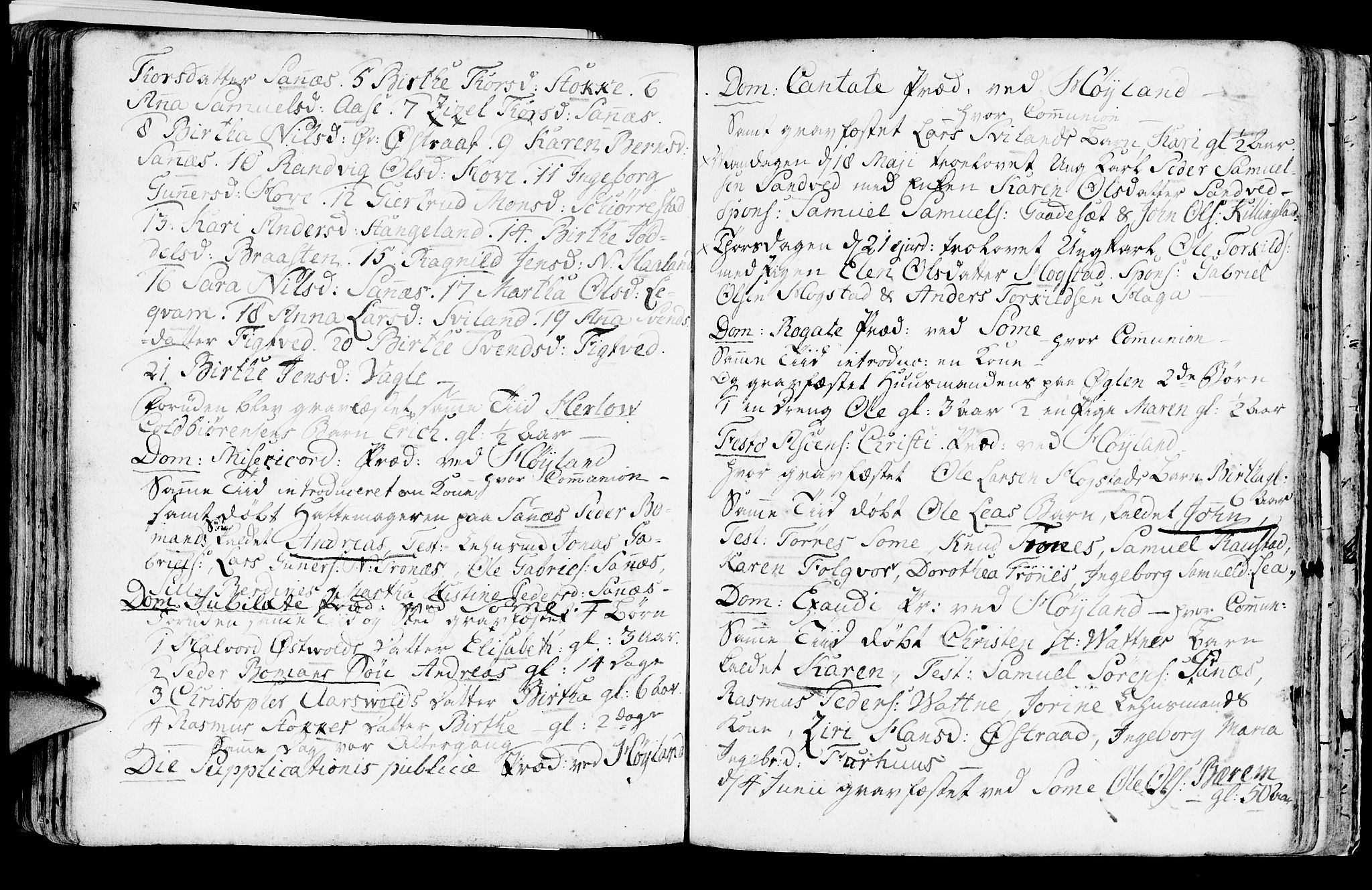 Høyland sokneprestkontor, AV/SAST-A-101799/001/30BA/L0003: Parish register (official) no. A 3, 1753-1783