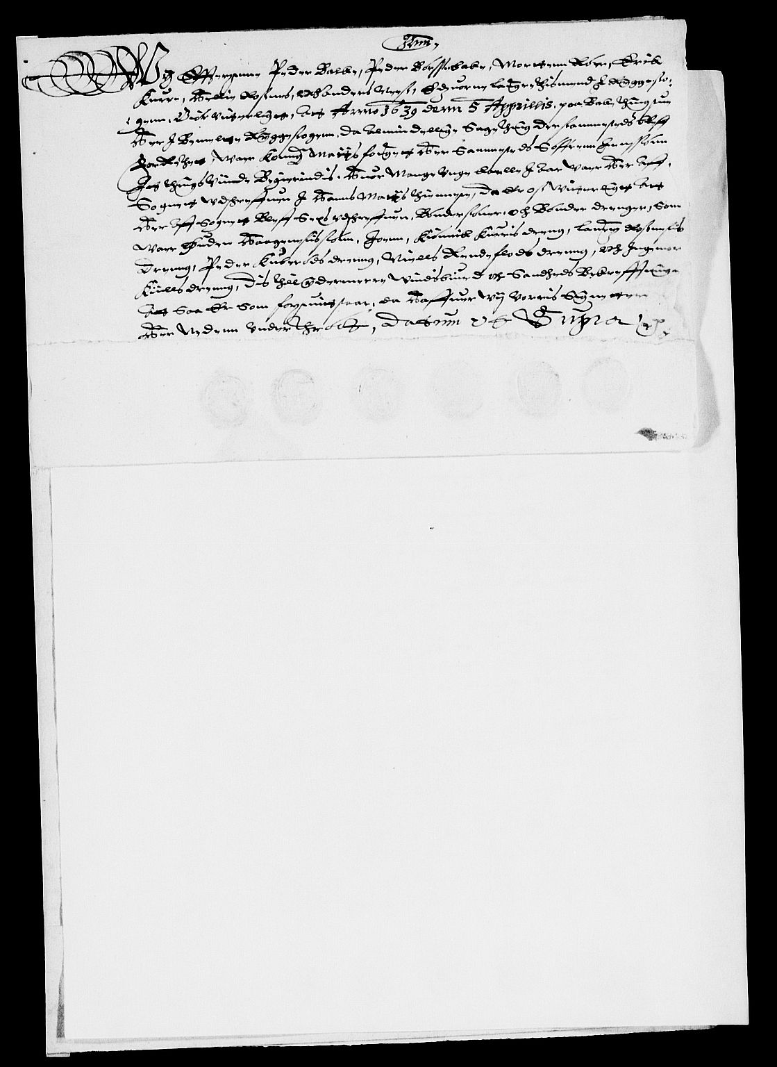 Rentekammeret inntil 1814, Reviderte regnskaper, Lensregnskaper, AV/RA-EA-5023/R/Rb/Rbg/L0004: Verne kloster len, 1635-1639