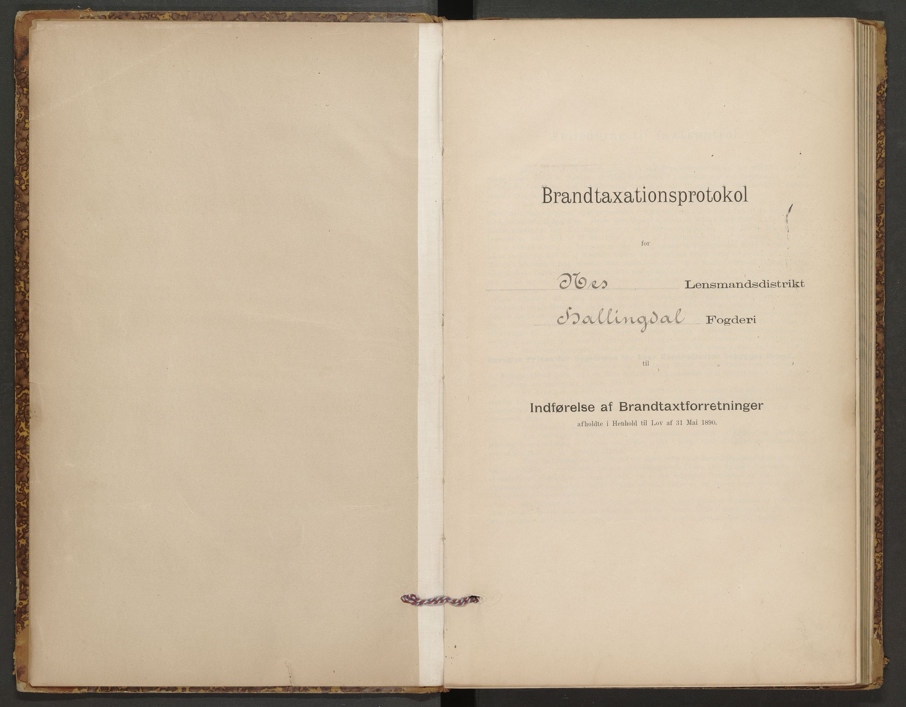 Nes lensmannskontor, AV/SAKO-A-525/Y/Yc/Ycb/L0001: Skjematakstprotokoll, 1896-1920